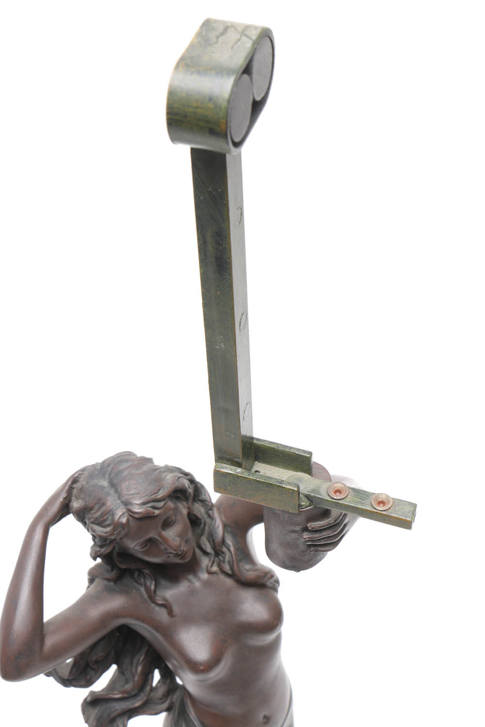 Crosa Lyre Pendulum Swinging Clock