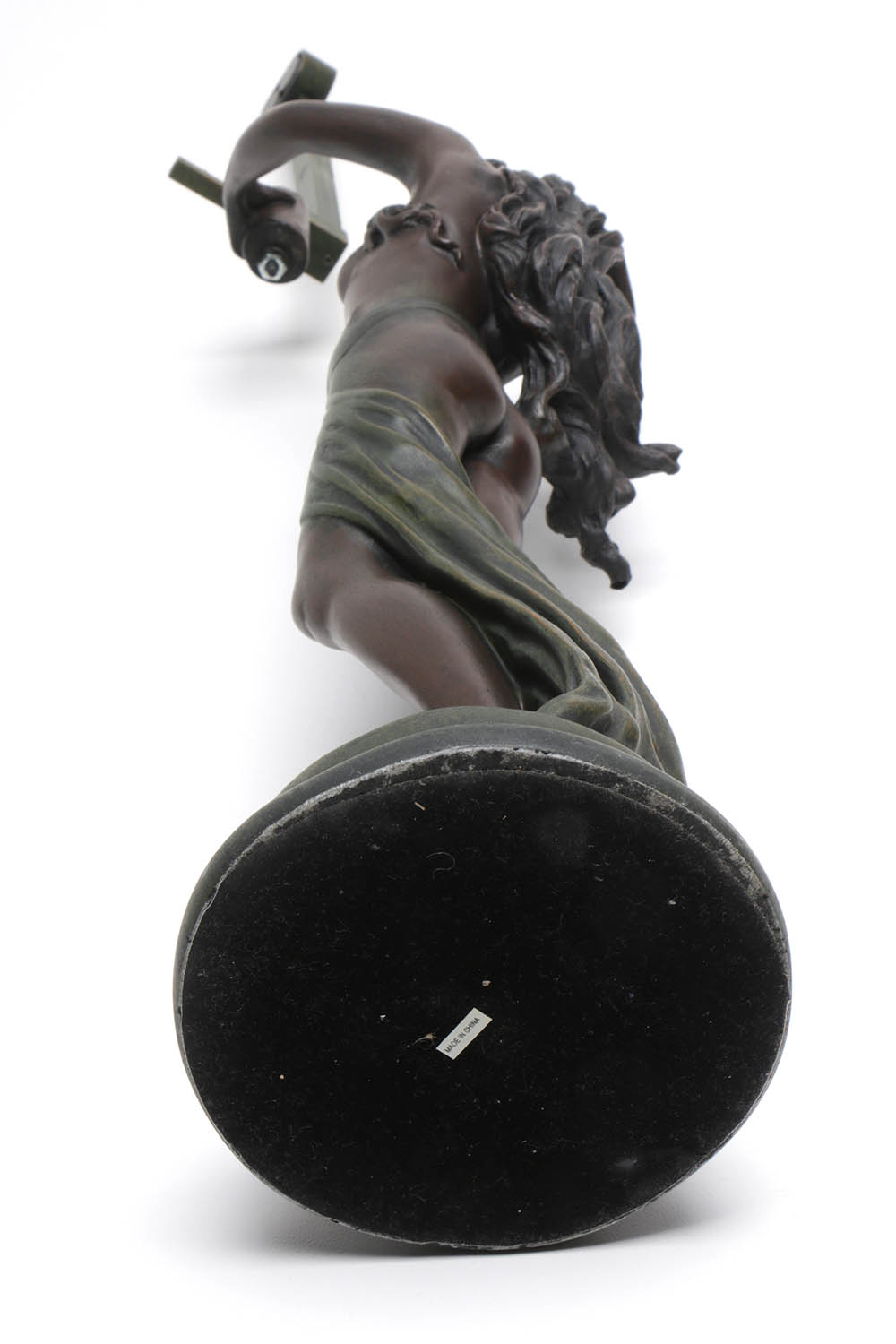 Crosa Lyre Pendulum Swinging Clock