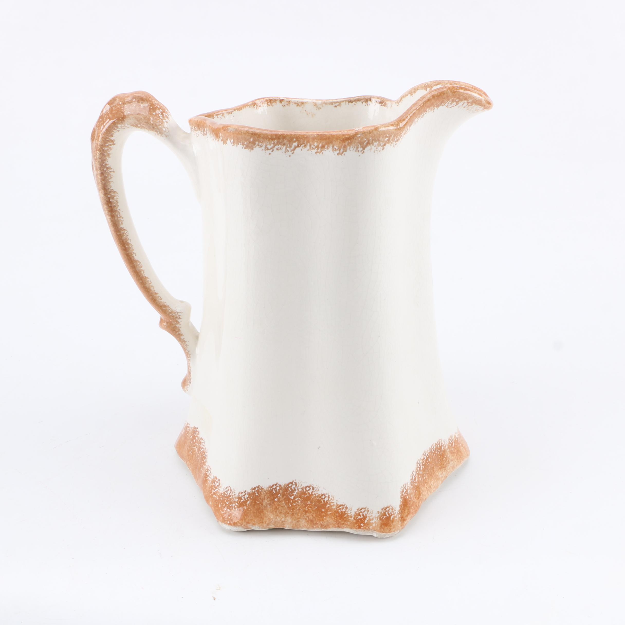 Vintage Churchfield Artwork Pottery Pitchers