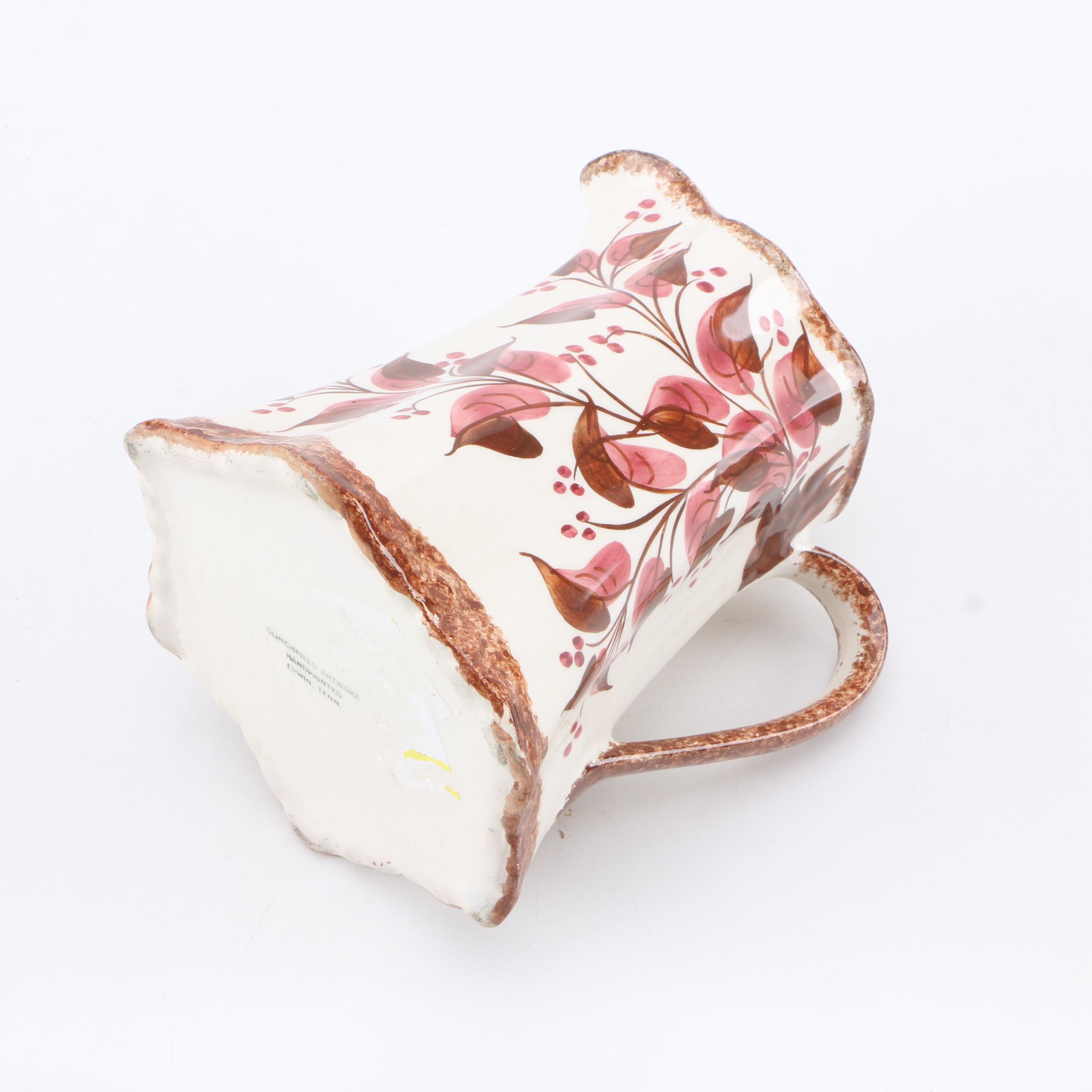 Vintage Churchfield Artwork Pottery Pitchers