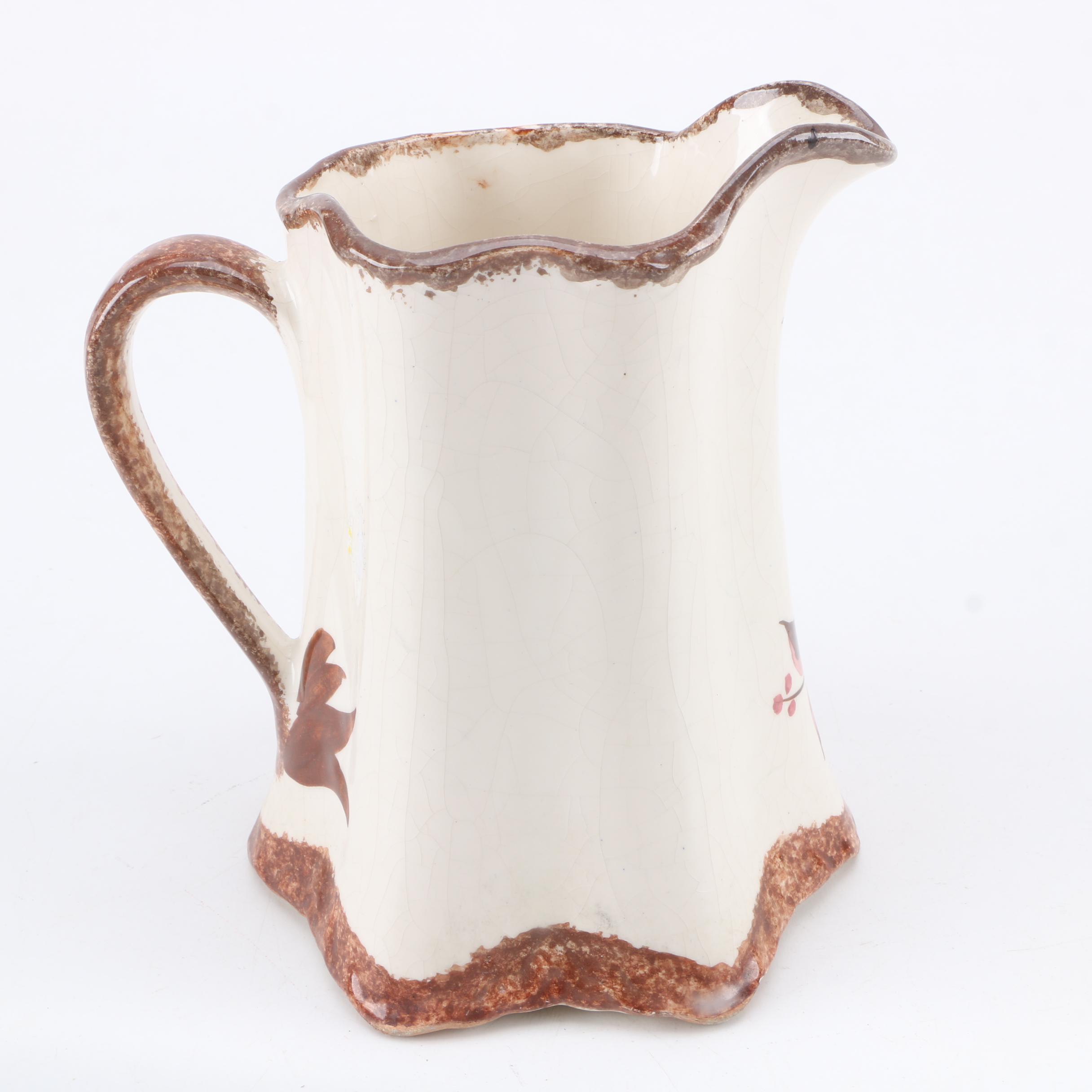 Vintage Churchfield Artwork Pottery Pitchers