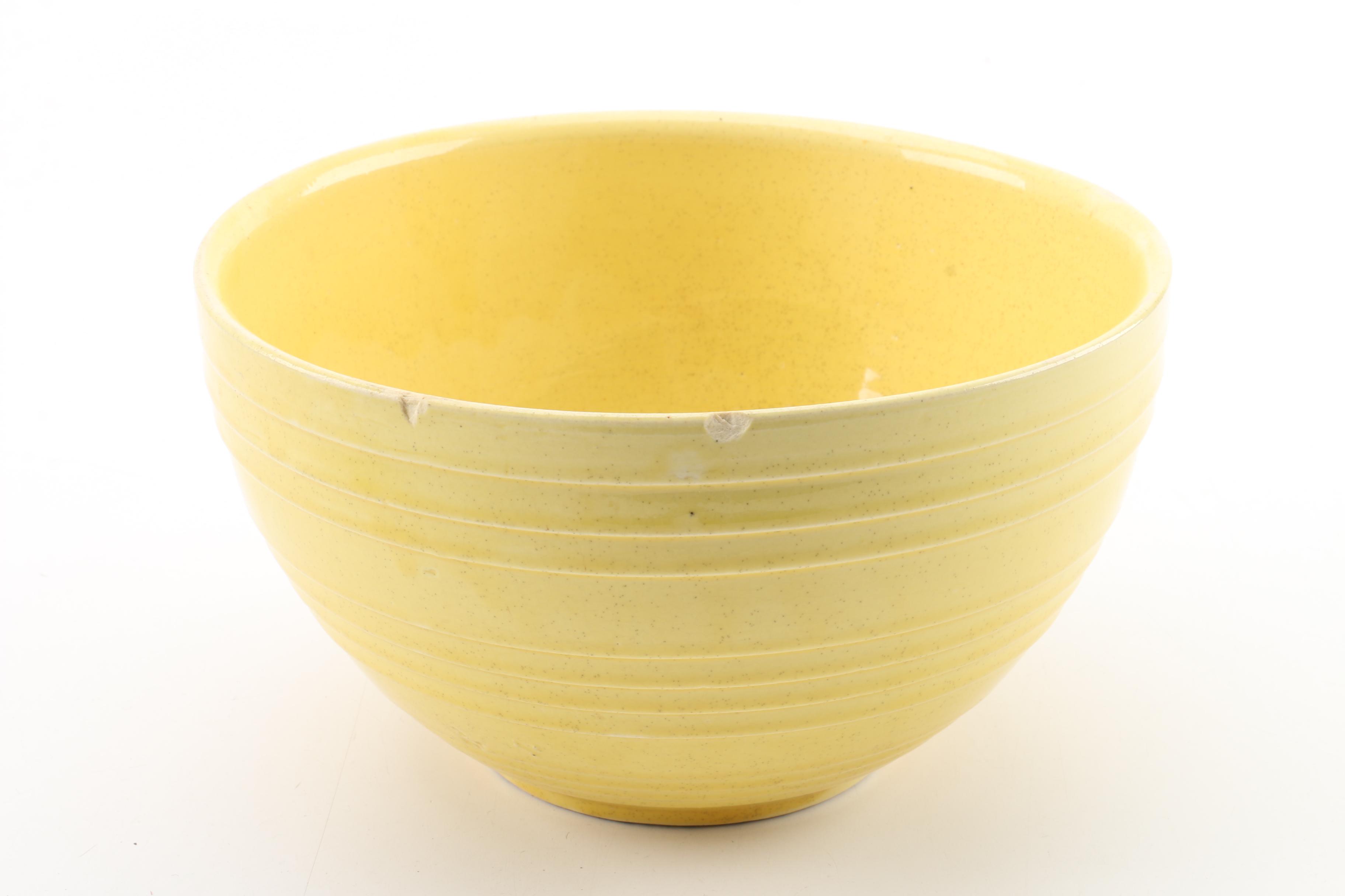 McCoy and Roseville  Pottery Mixing Bowls