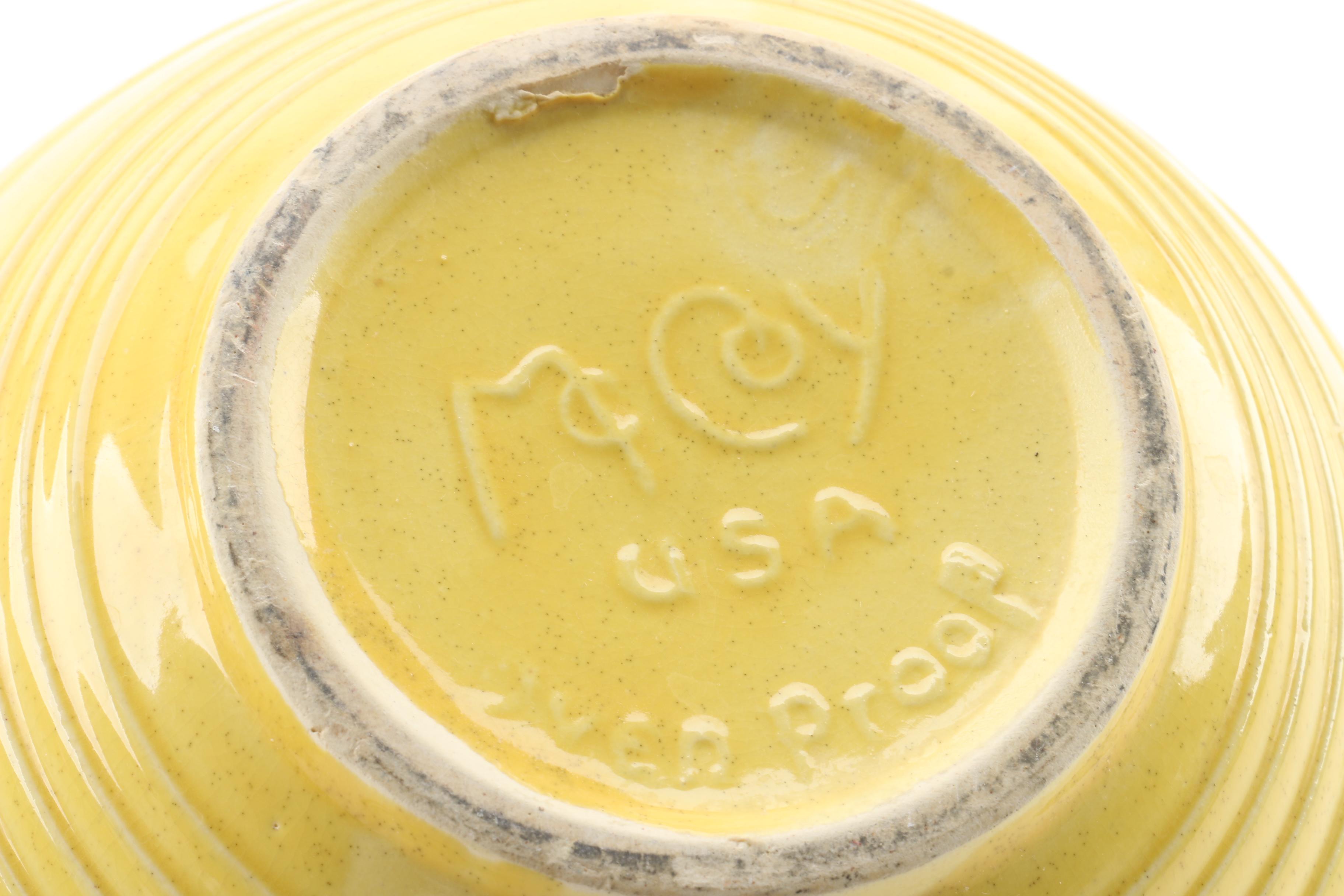 McCoy and Roseville  Pottery Mixing Bowls