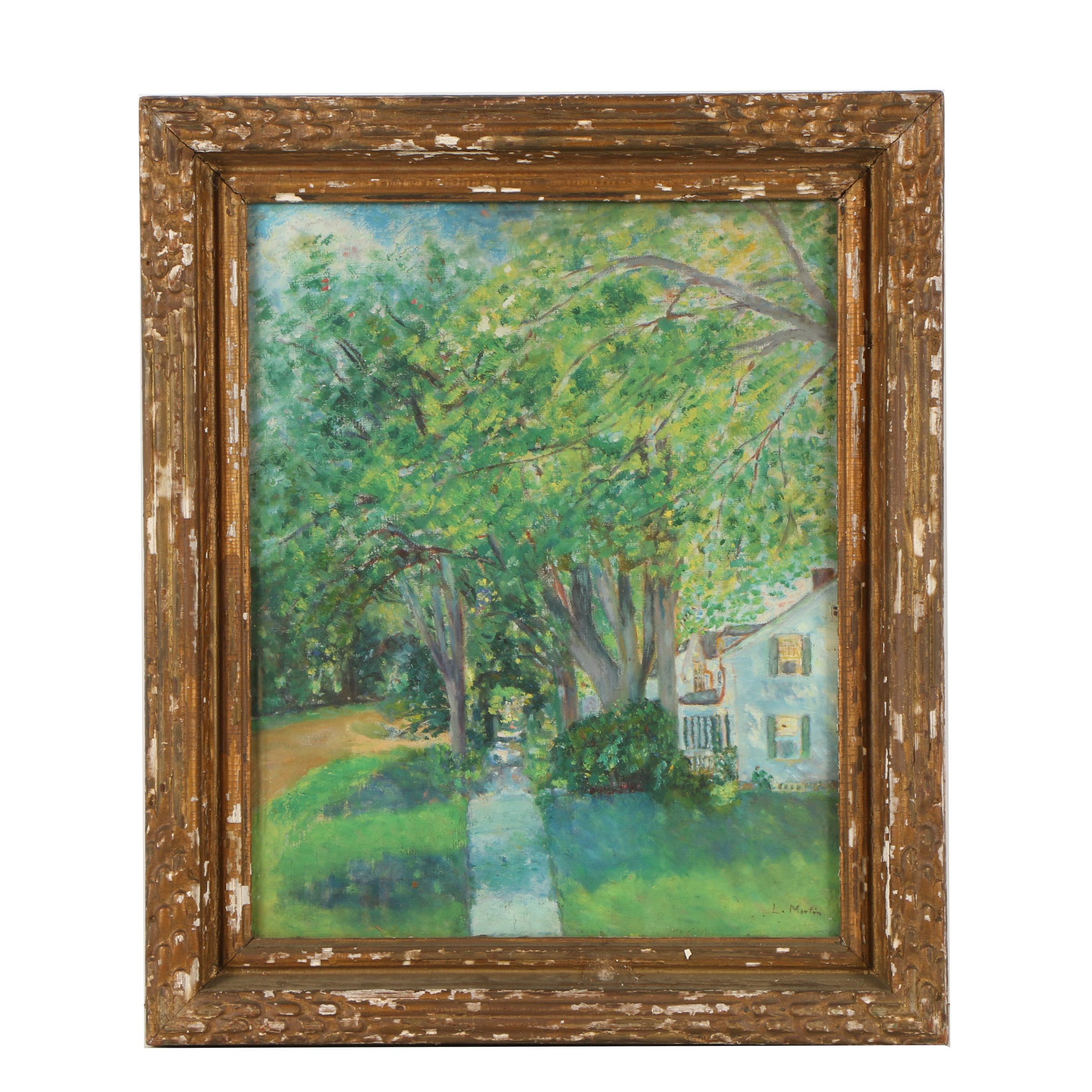 L. Martin Oil Painting