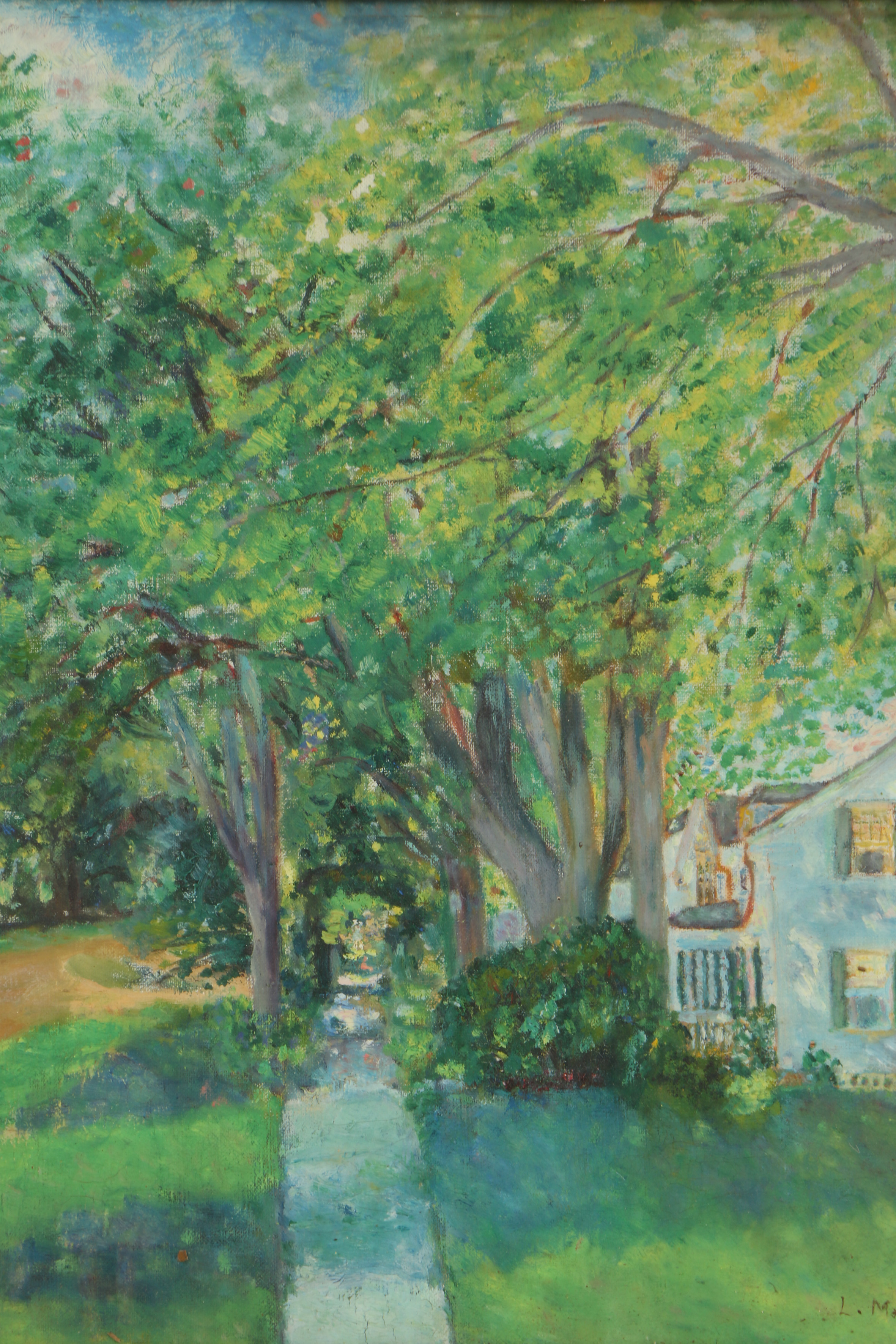 L. Martin Oil Painting