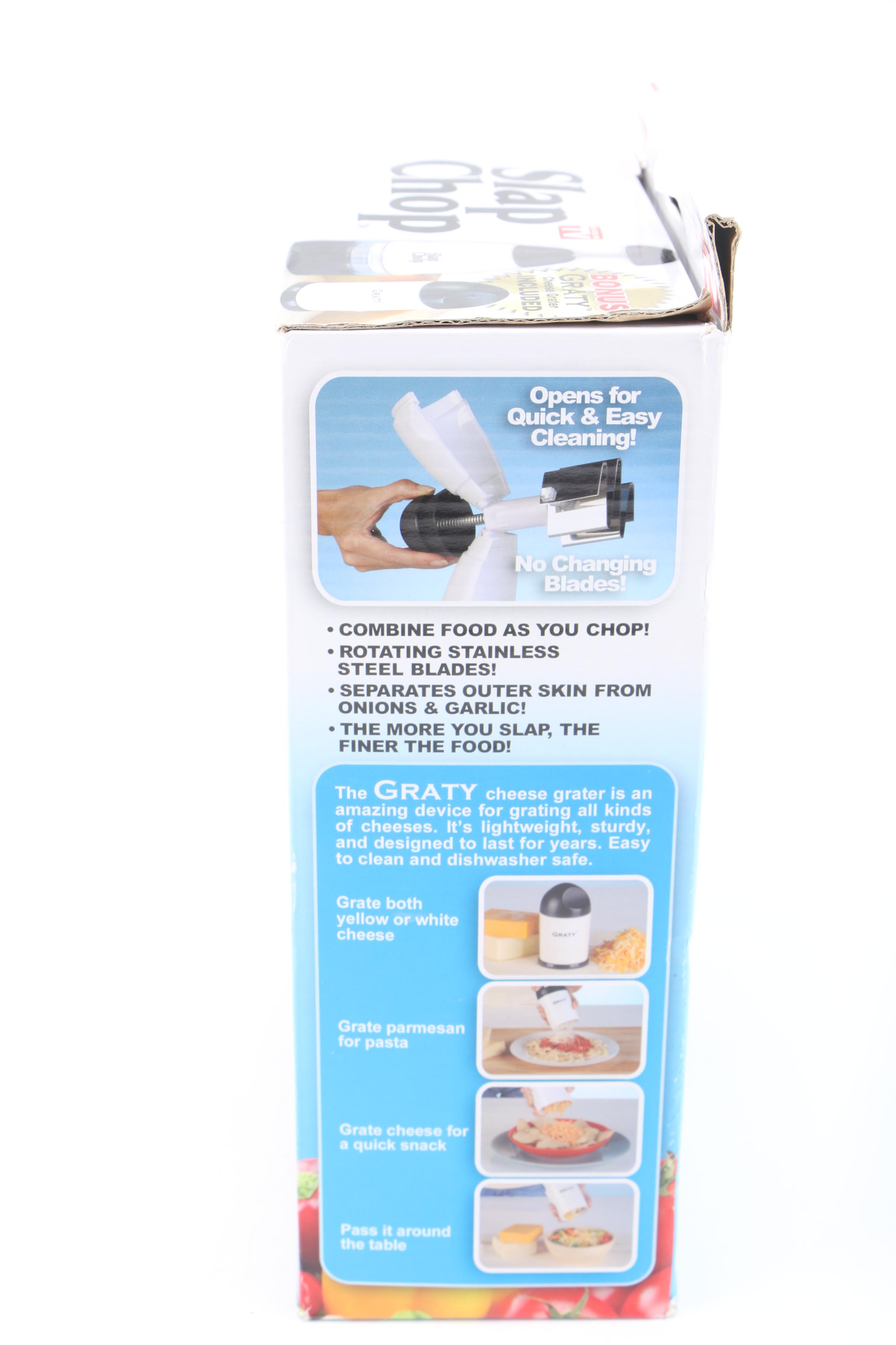 George Foreman Lean Mean Grilling Machine and Slap Chop Chopper