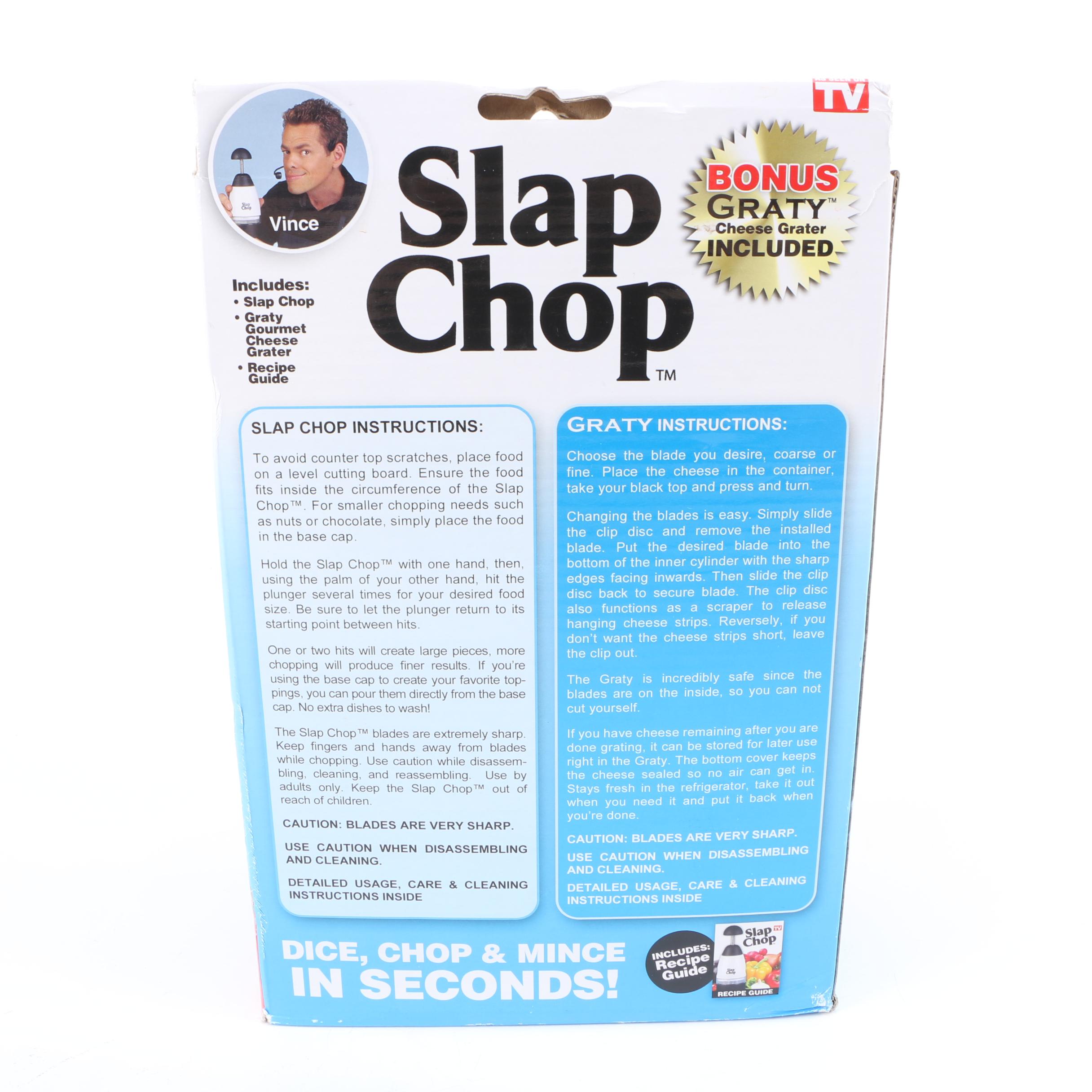 George Foreman Lean Mean Grilling Machine and Slap Chop Chopper