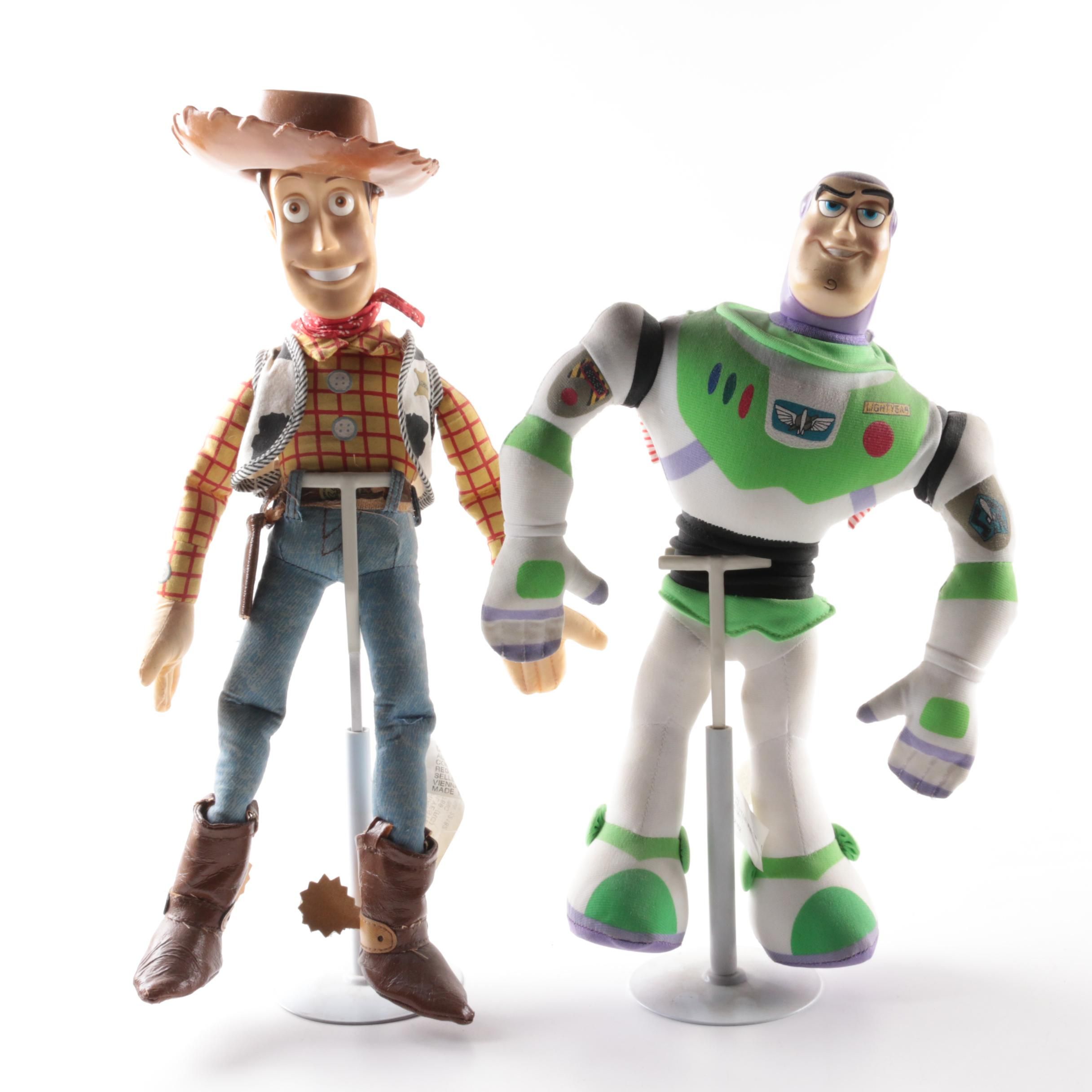 Vintage Disney "Toy Story" Plush Dolls