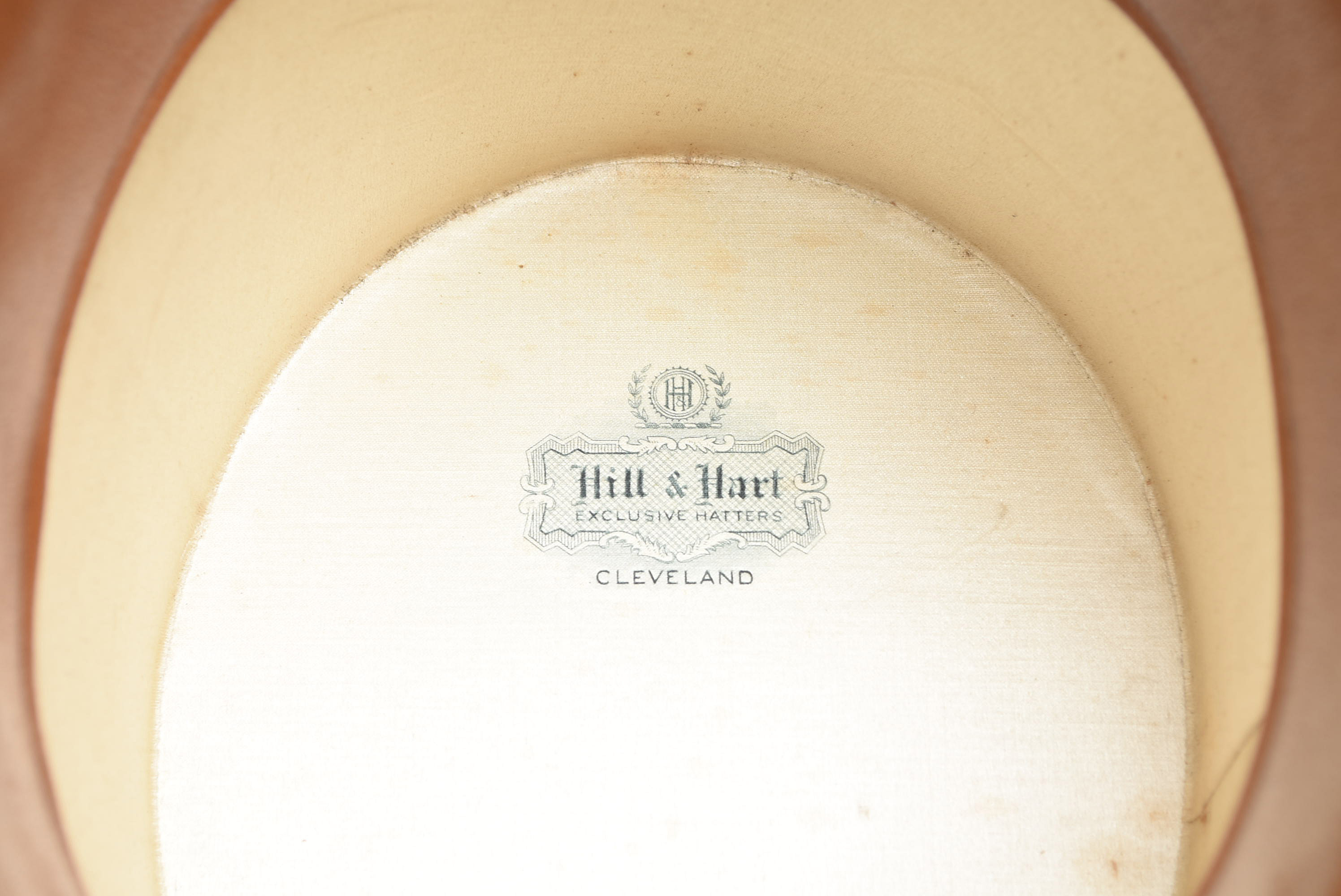 Edwardian Hill & Hart Dyed Black Beaver Fur Top Hat
