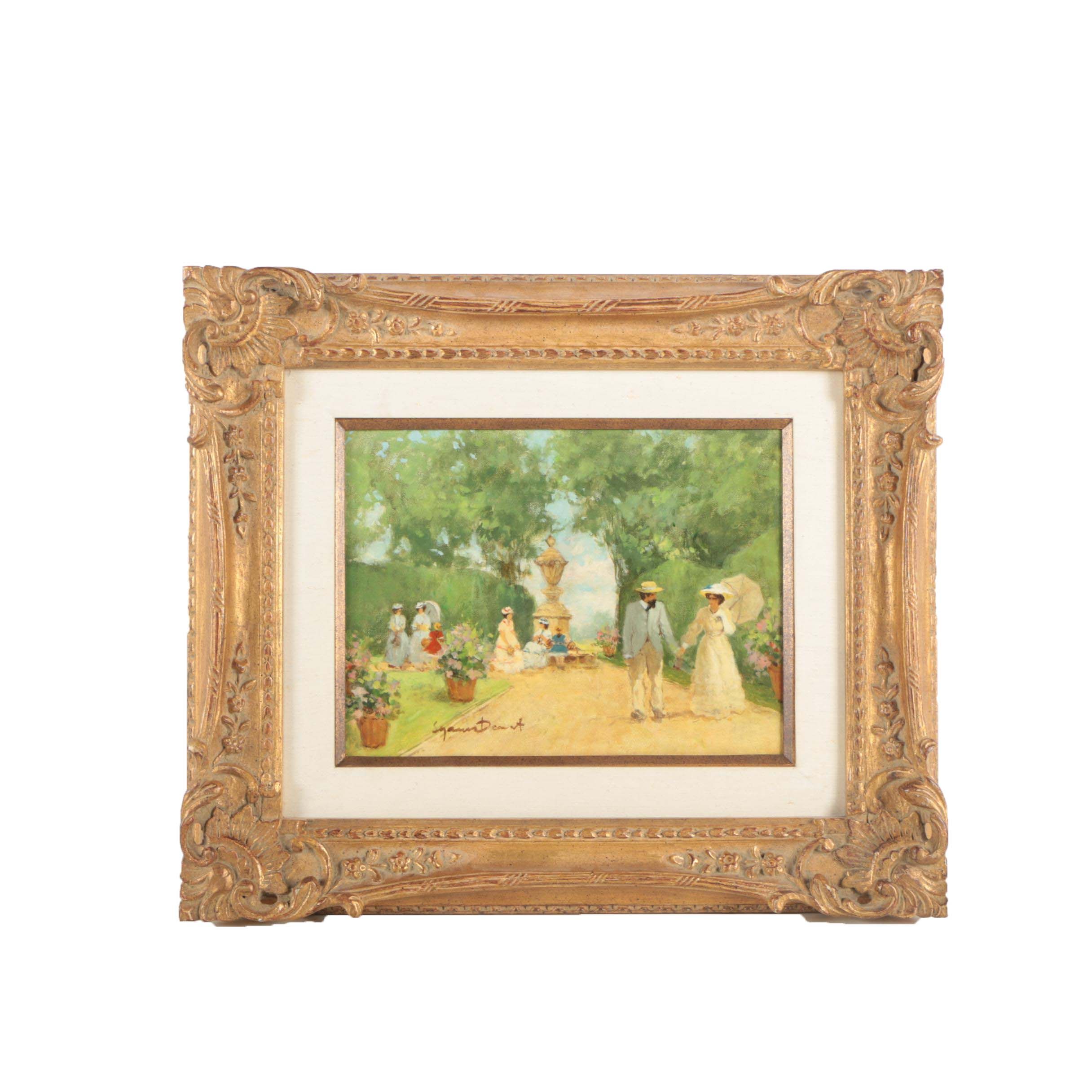 Suzanne Demarest Oil Painting of Park