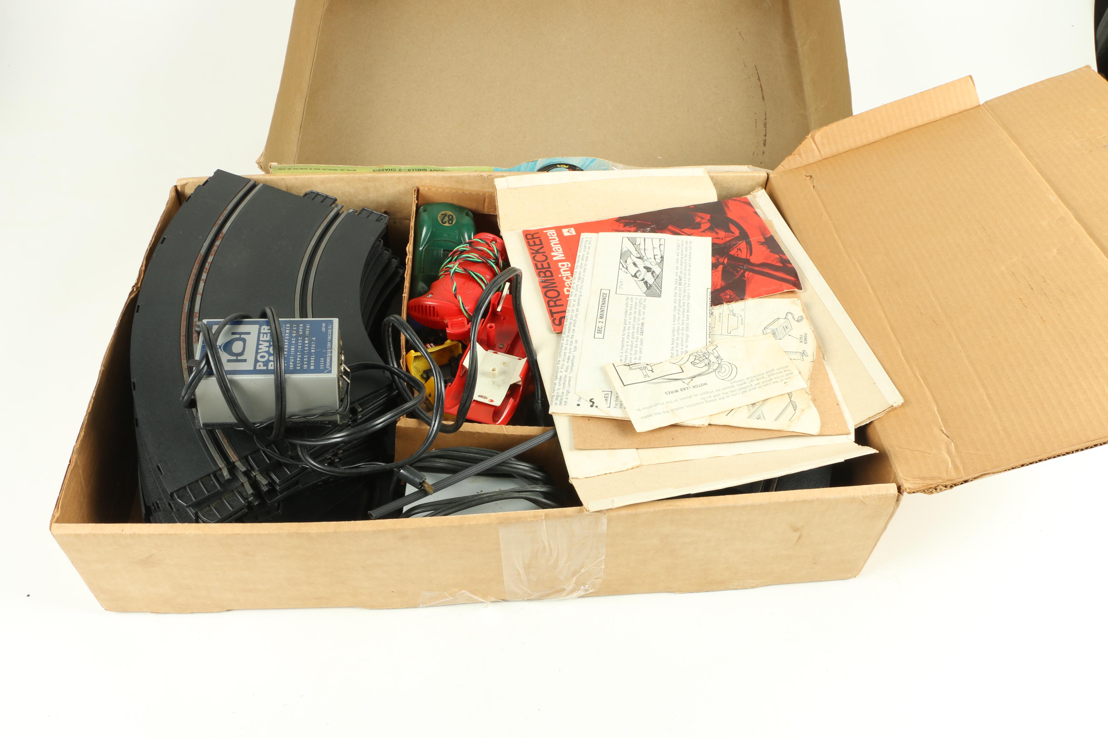 Strombecker Monza Slot Car Race Track