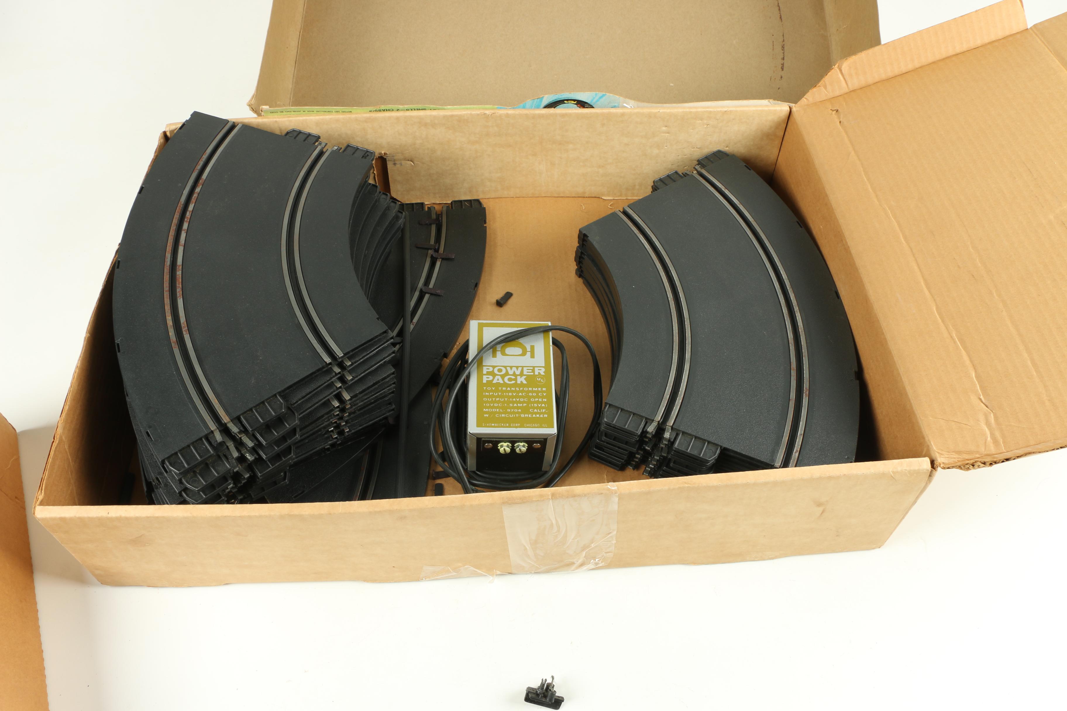 Strombecker Monza Slot Car Race Track