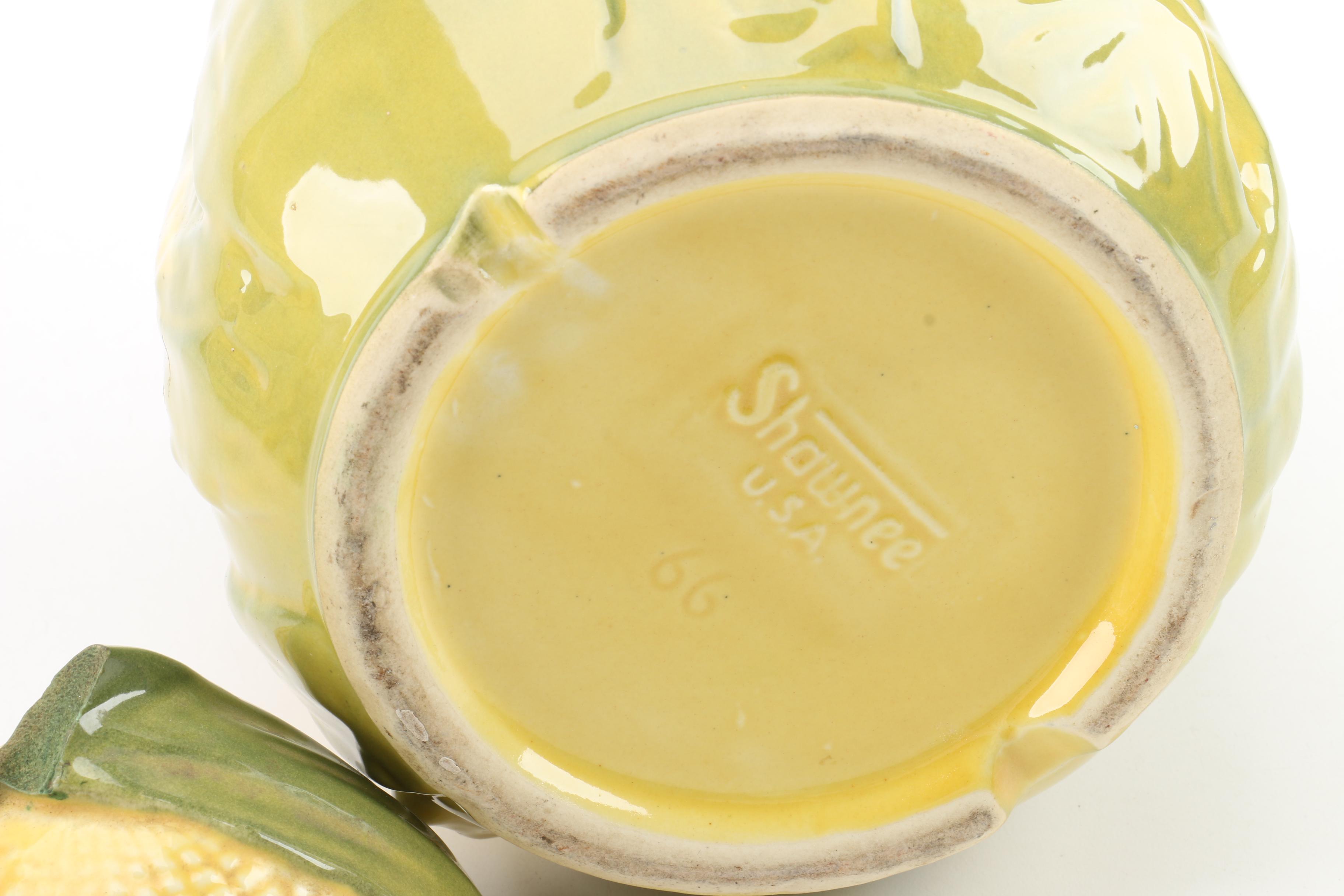 Mid Century Modern Shawnee "Corn King" Ceramic Serveware