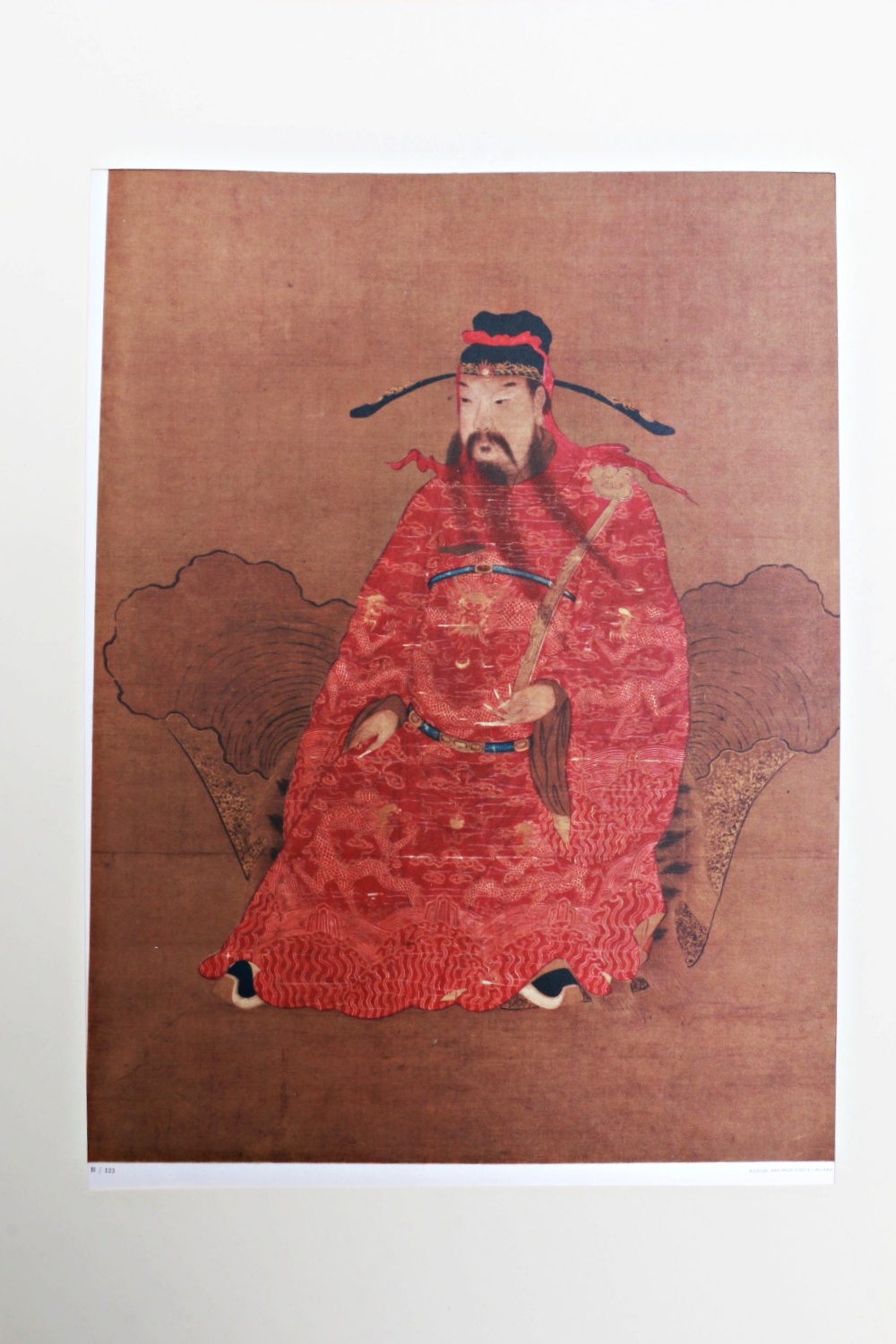 First Edition "Antique Chinese Portraits" 1956 Milano Folio Publication