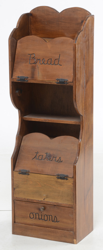 Vintage Pine Pantry Cabinet