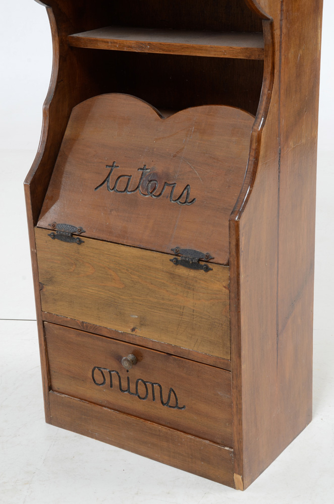 Vintage Pine Pantry Cabinet