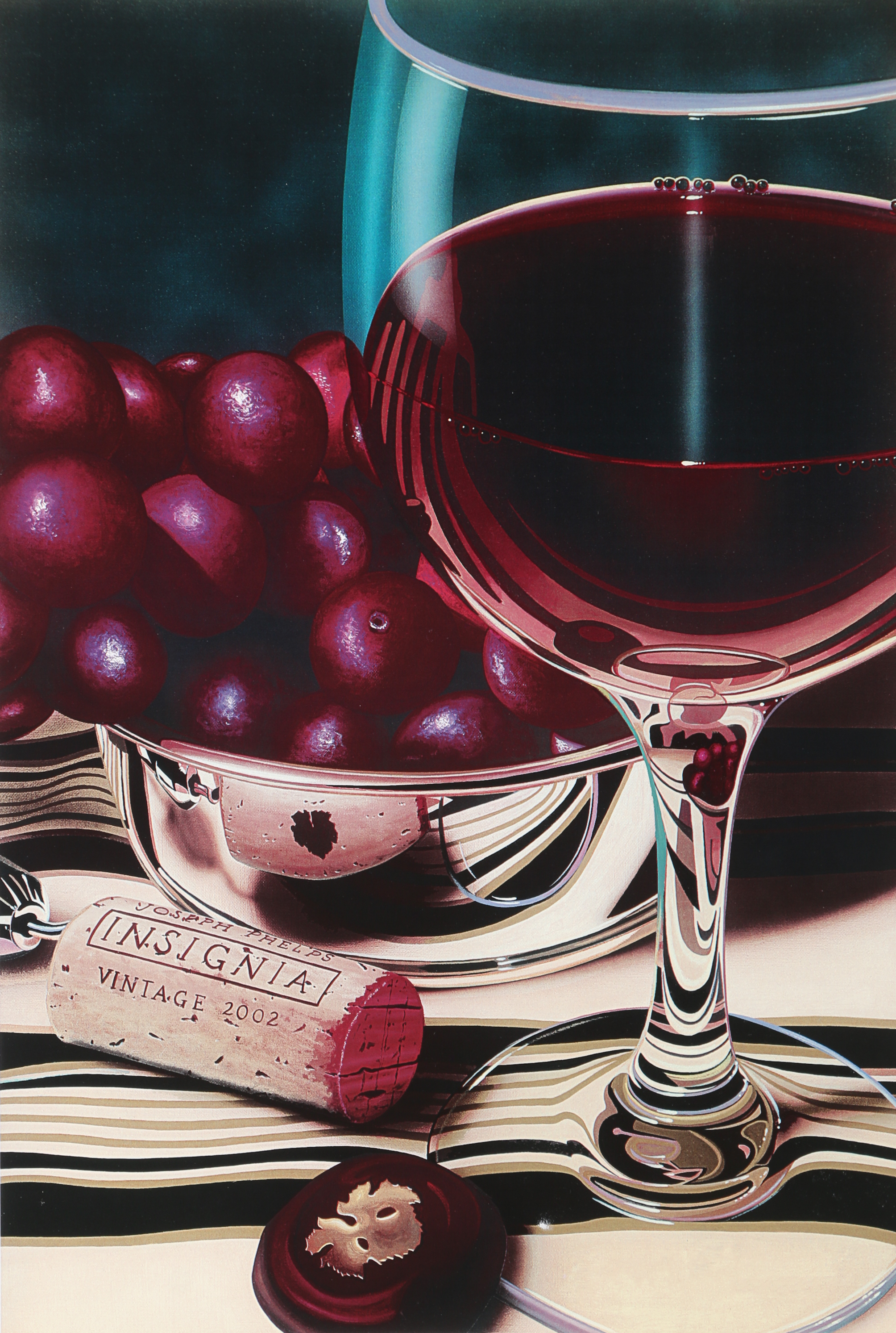 Seriolithograph After Scott Jacobs "Grape Perfection"