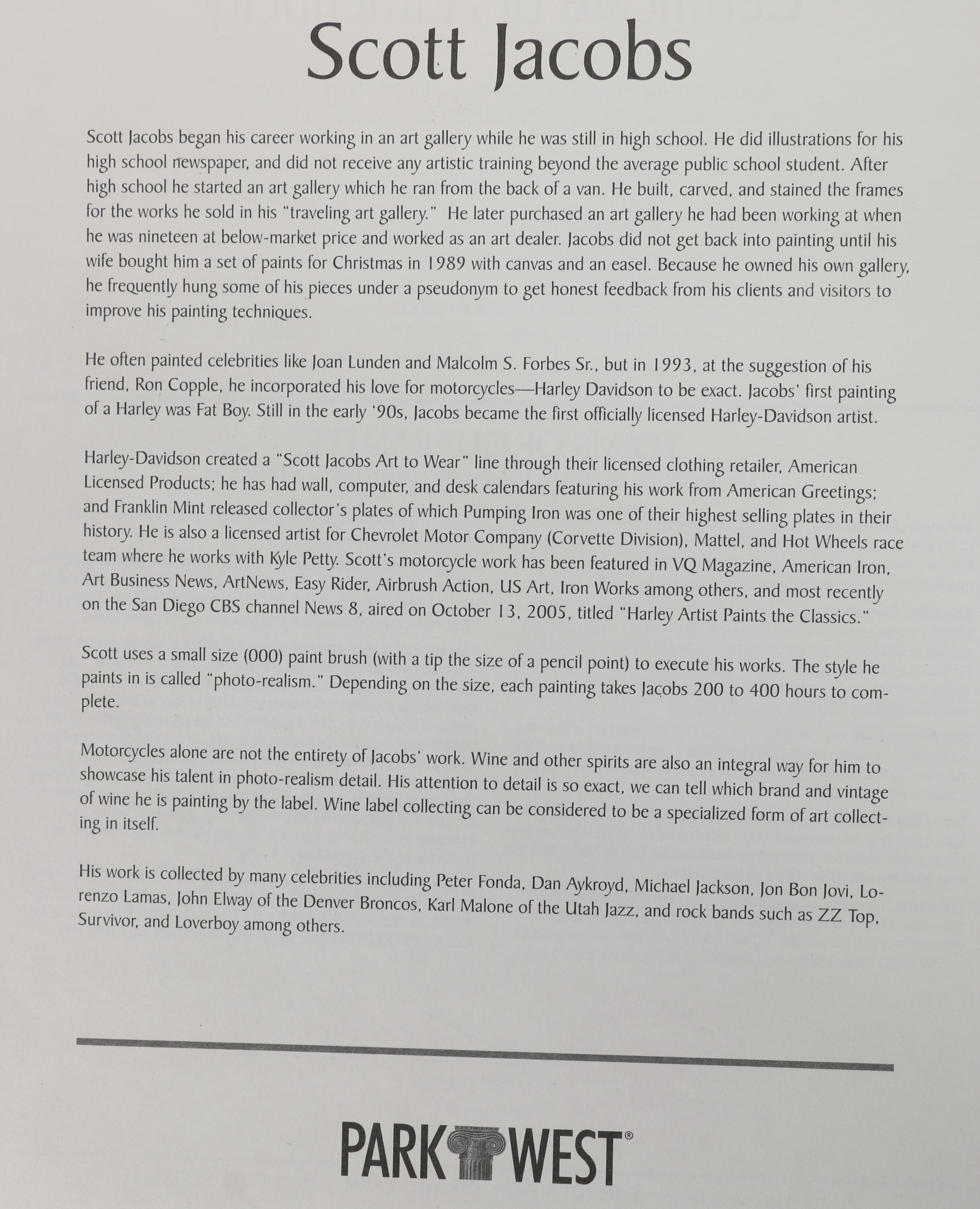 Seriolithograph After Scott Jacobs "Grape Perfection"