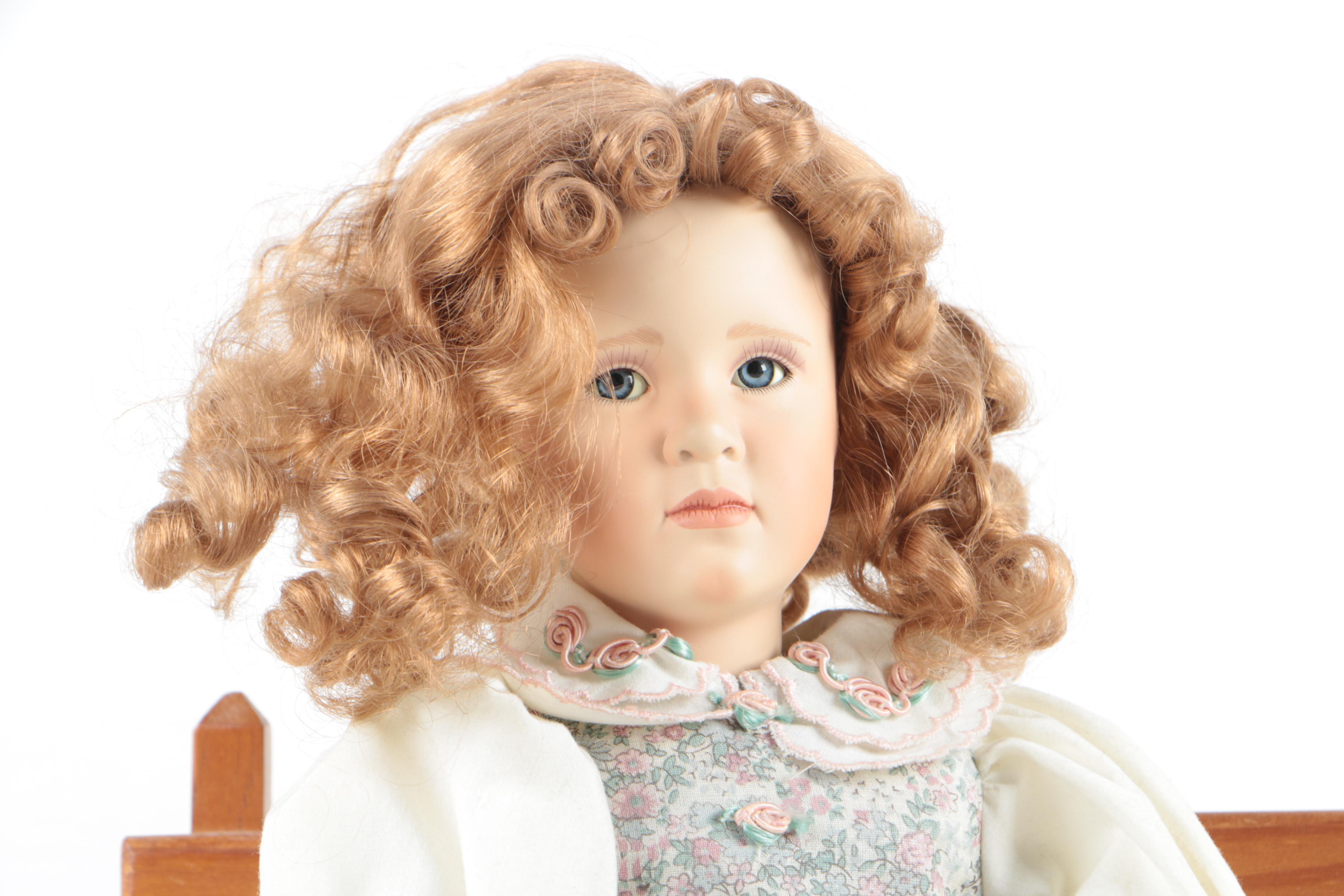 Georgetown Collection "Caroline" Porcelain Doll by Pamela Phillips