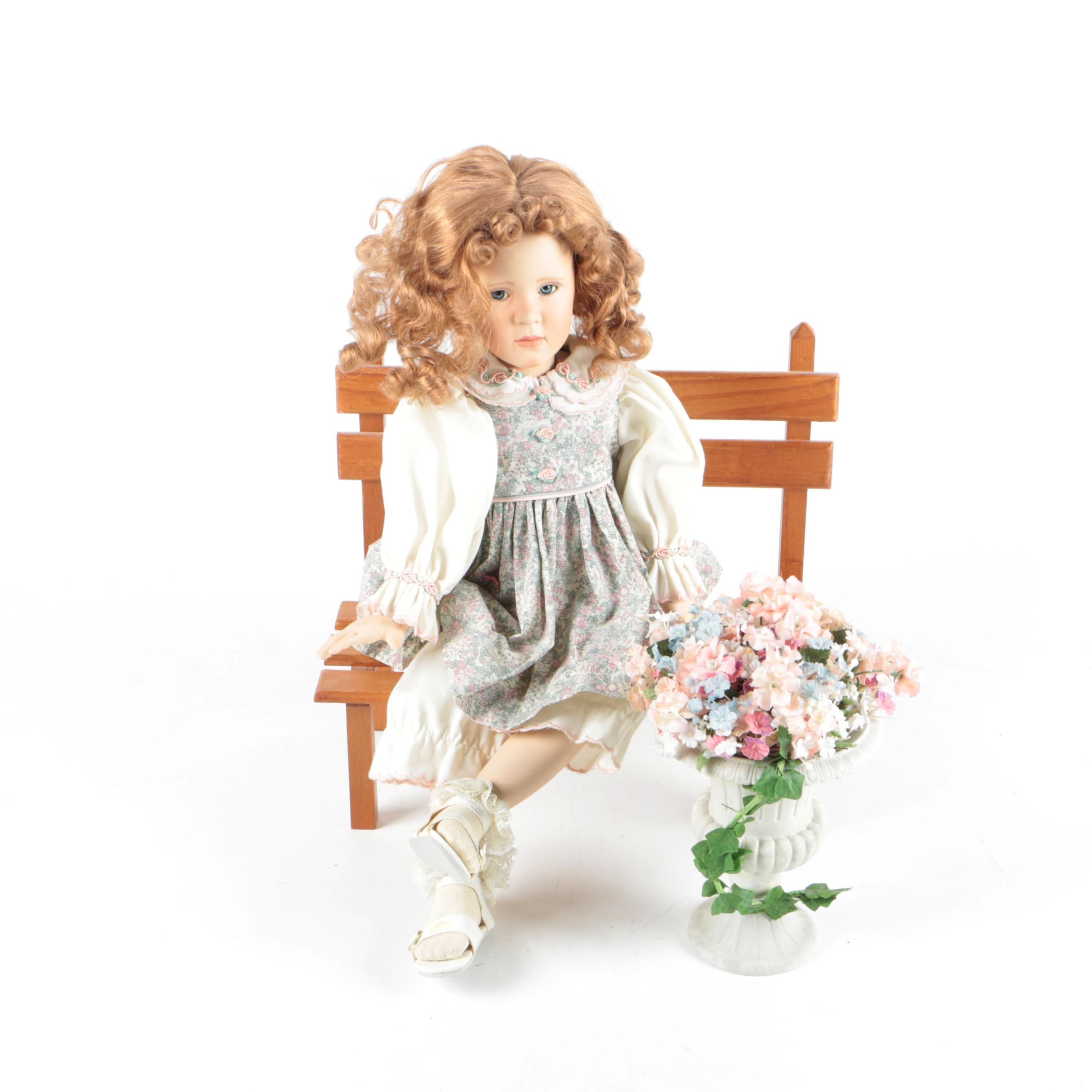 Georgetown Collection "Caroline" Porcelain Doll by Pamela Phillips