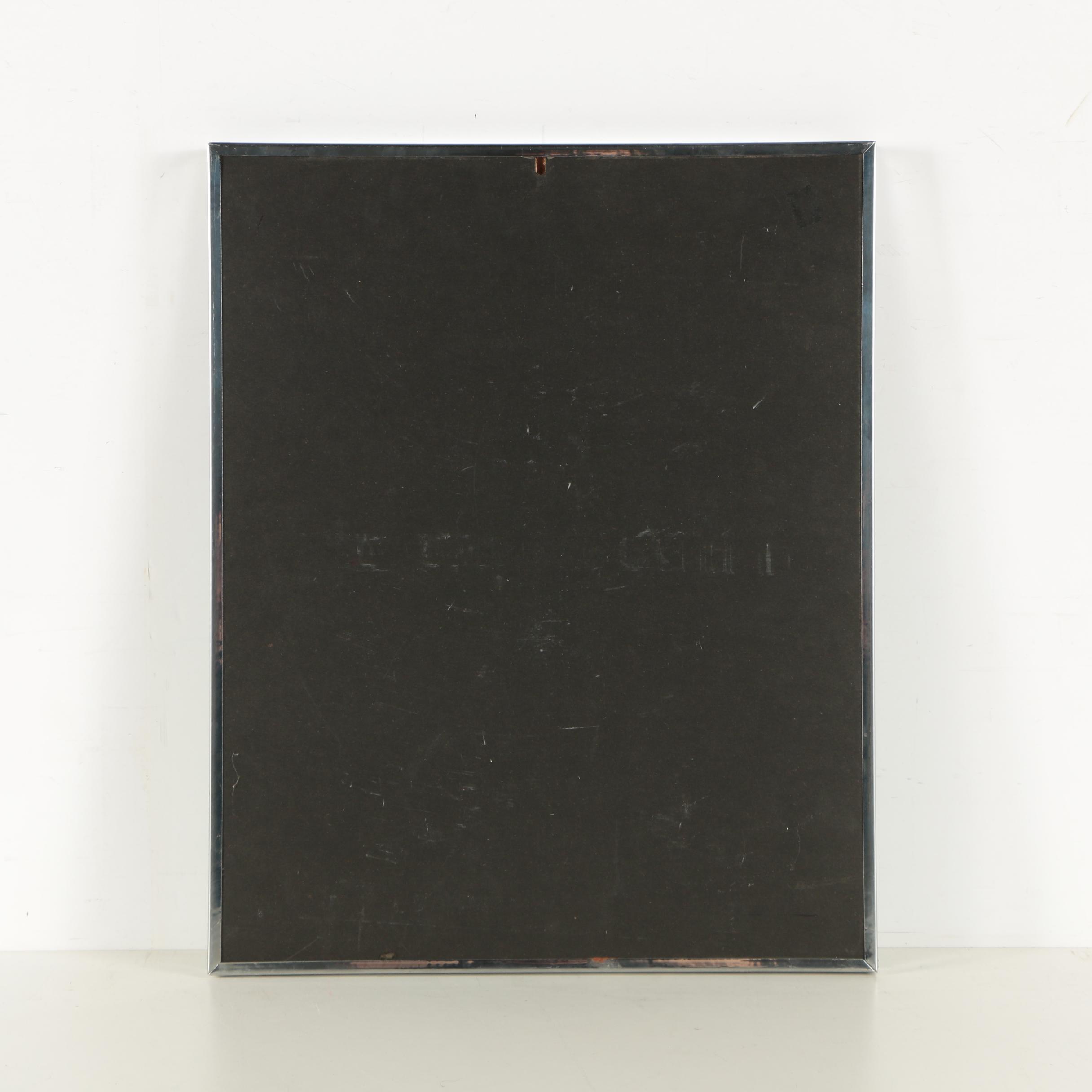 Offset Lithograph After B. Ballestar of Butterflies and Flowers