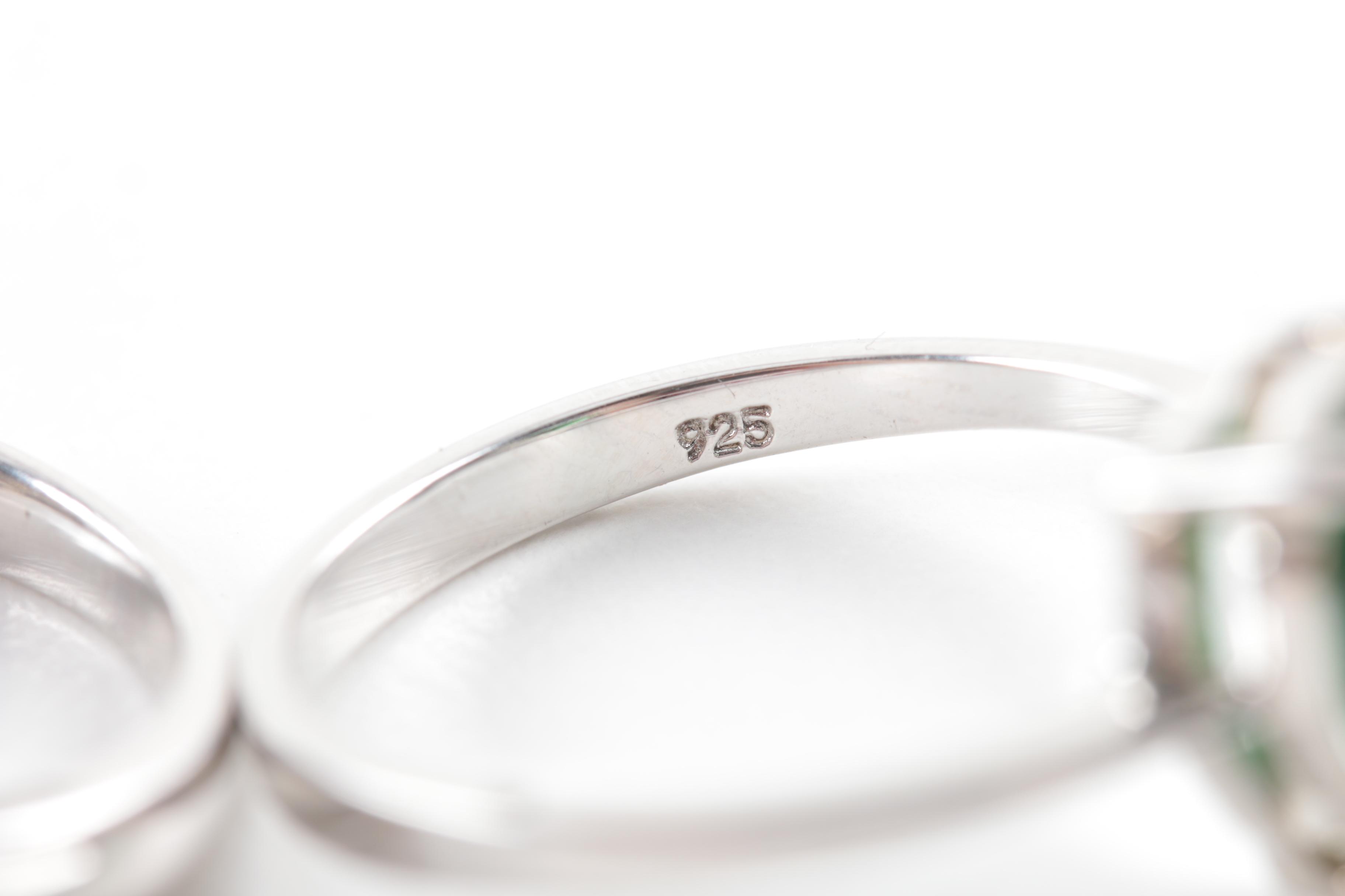 Sterling Silver Peridot and Citrine Jewelry Selection