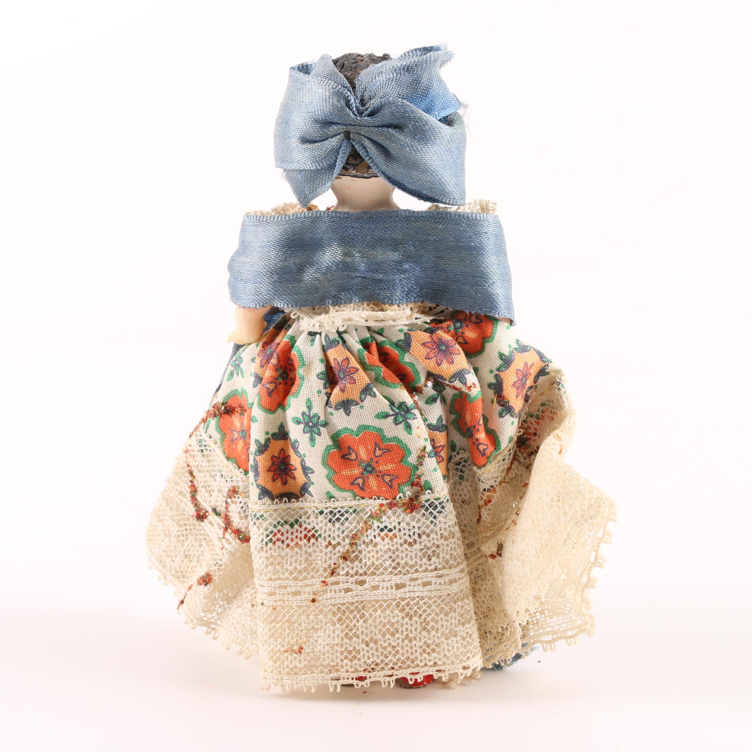 Vintage French Souvenir Dolls in Period Costumes