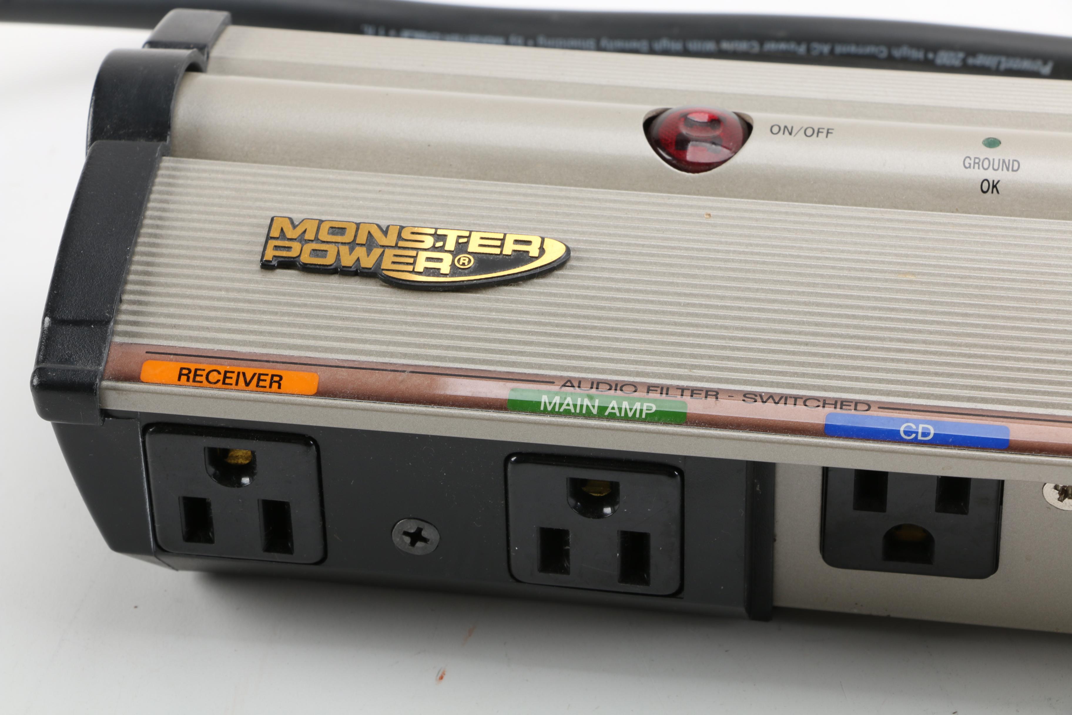 Monster Power Model HTS 1100 Relocatable Power Tap