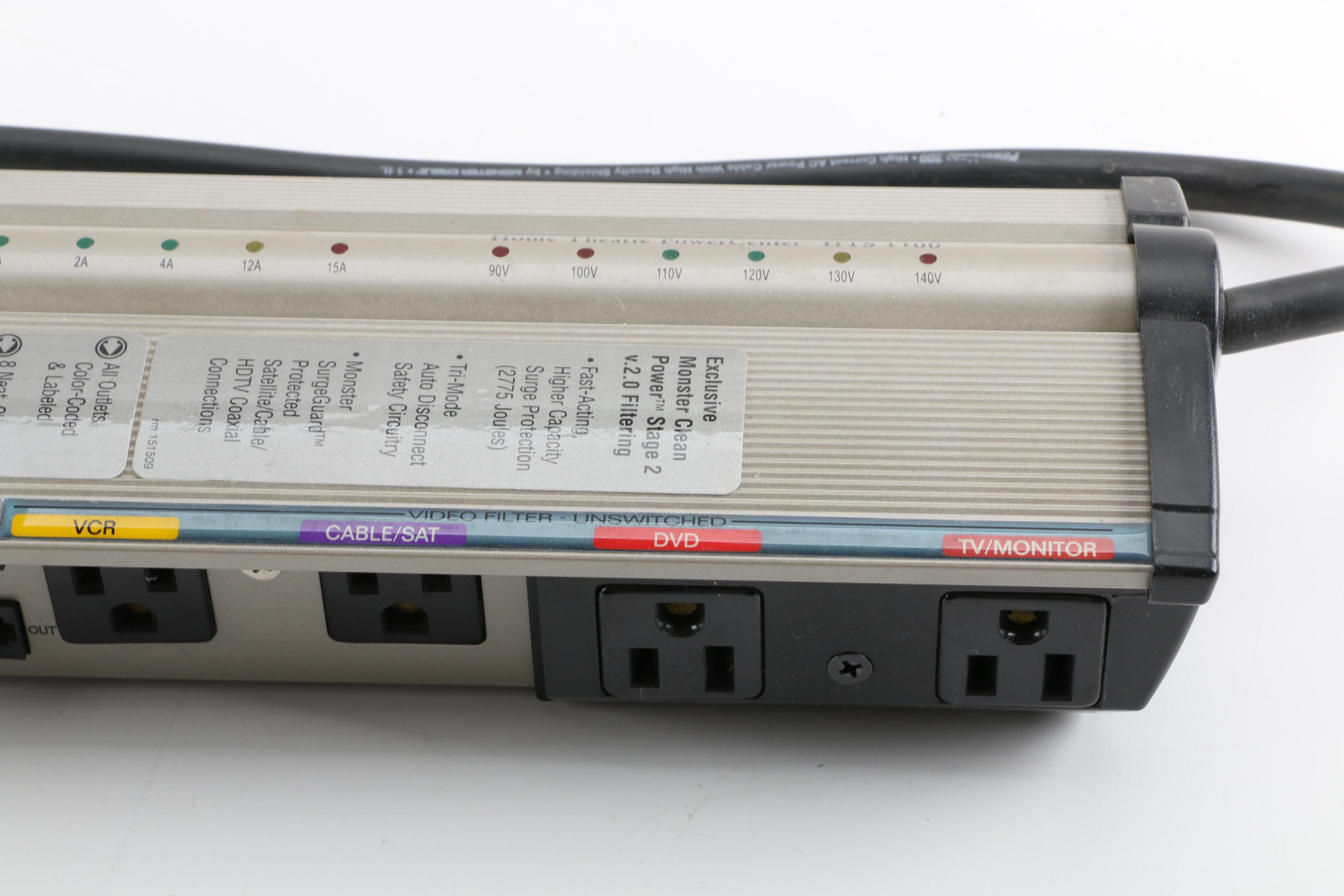 Monster Power Model HTS 1100 Relocatable Power Tap