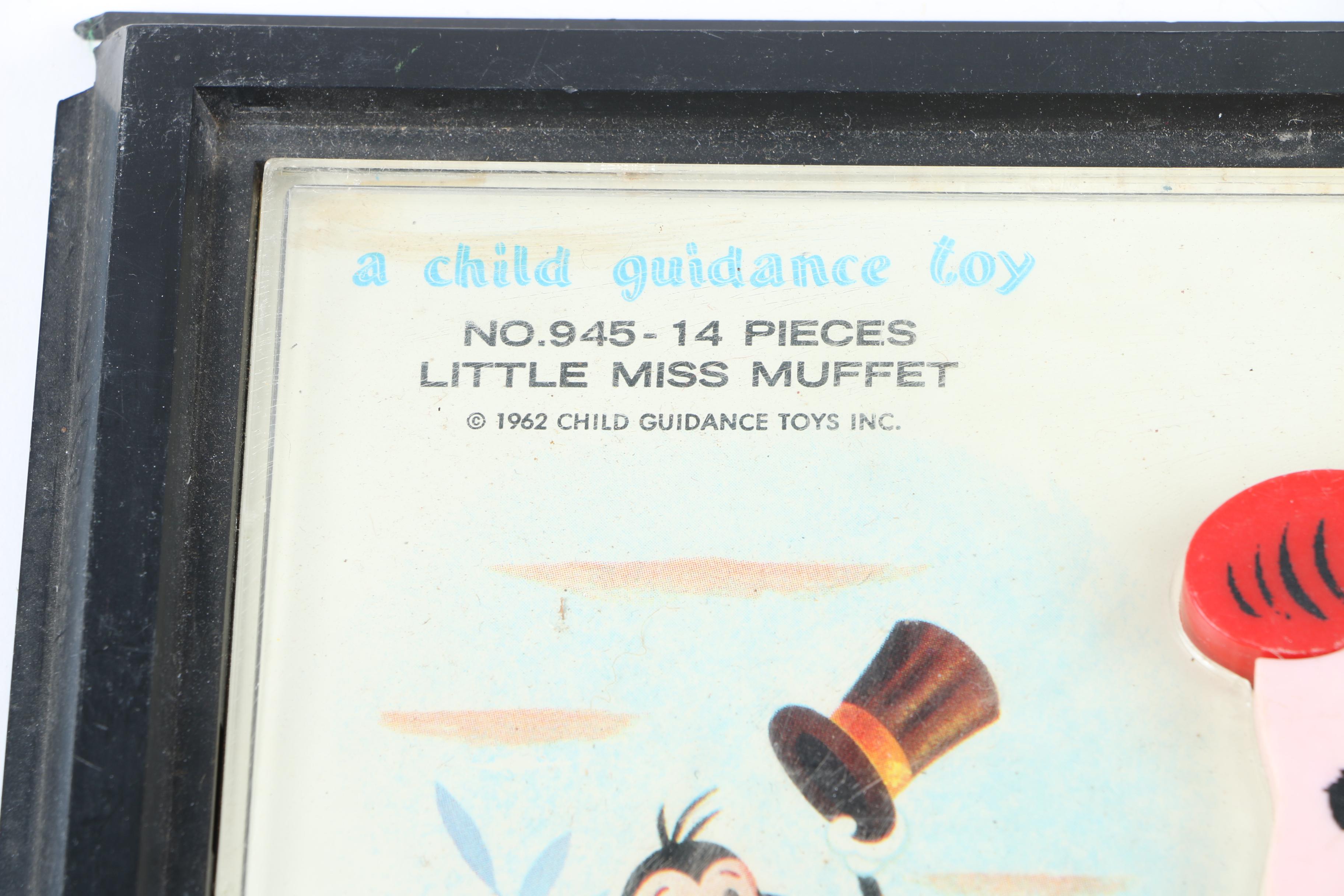 1962 Child Guidance Toys "Little Miss Muffet" and "Cinderella" Puzzles