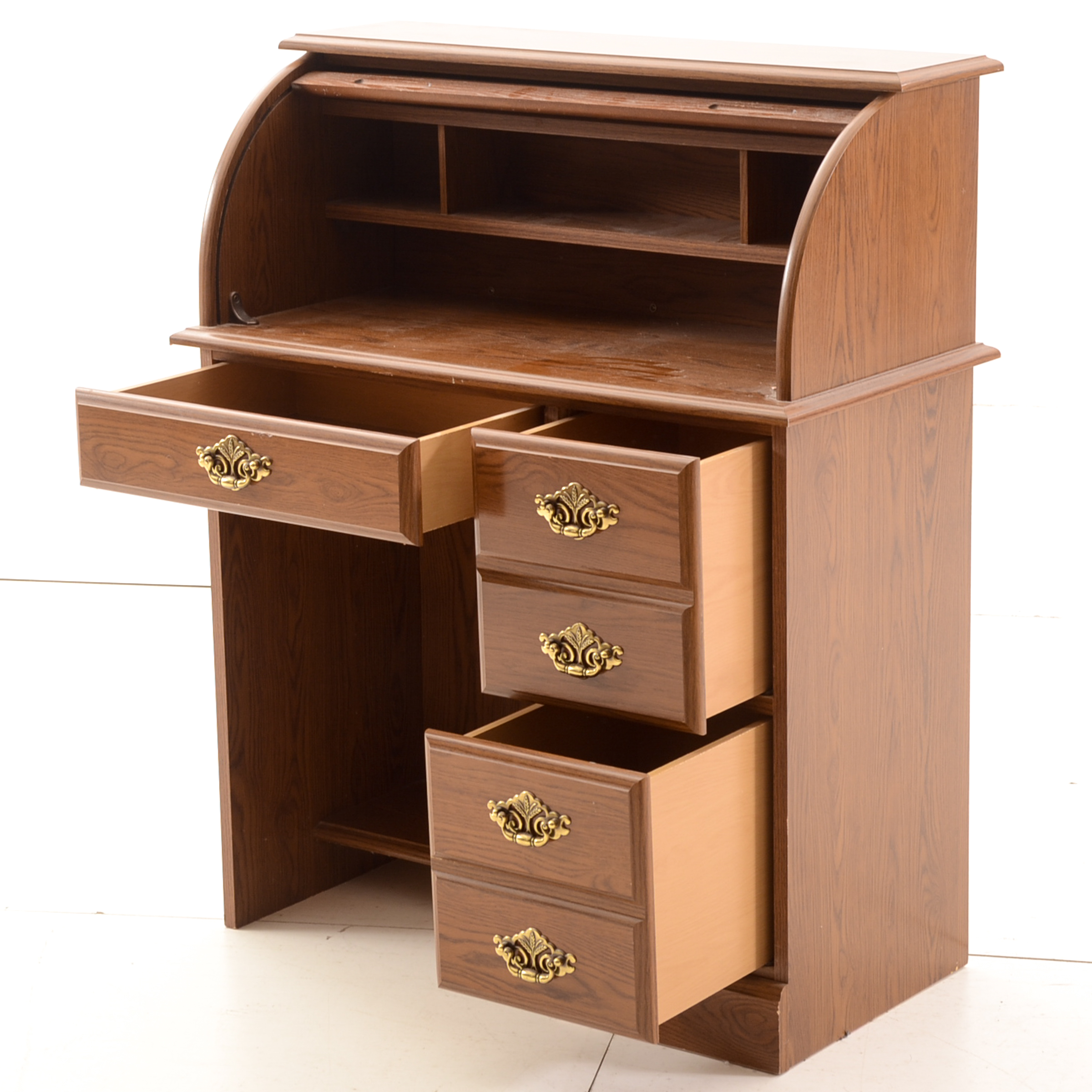 Contemporary Roll Top Desk