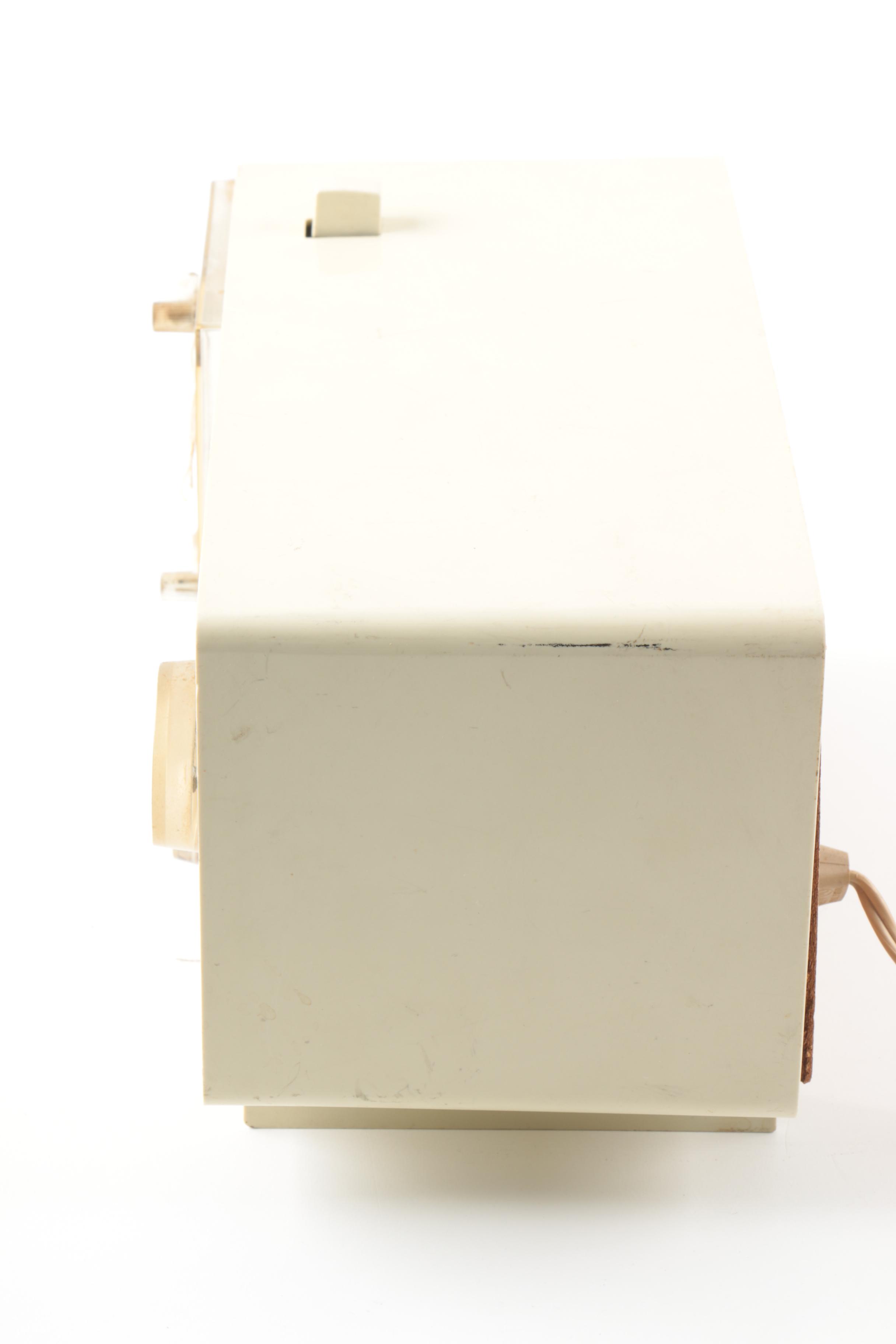 Mid Century Modern General Electric Clock Radio