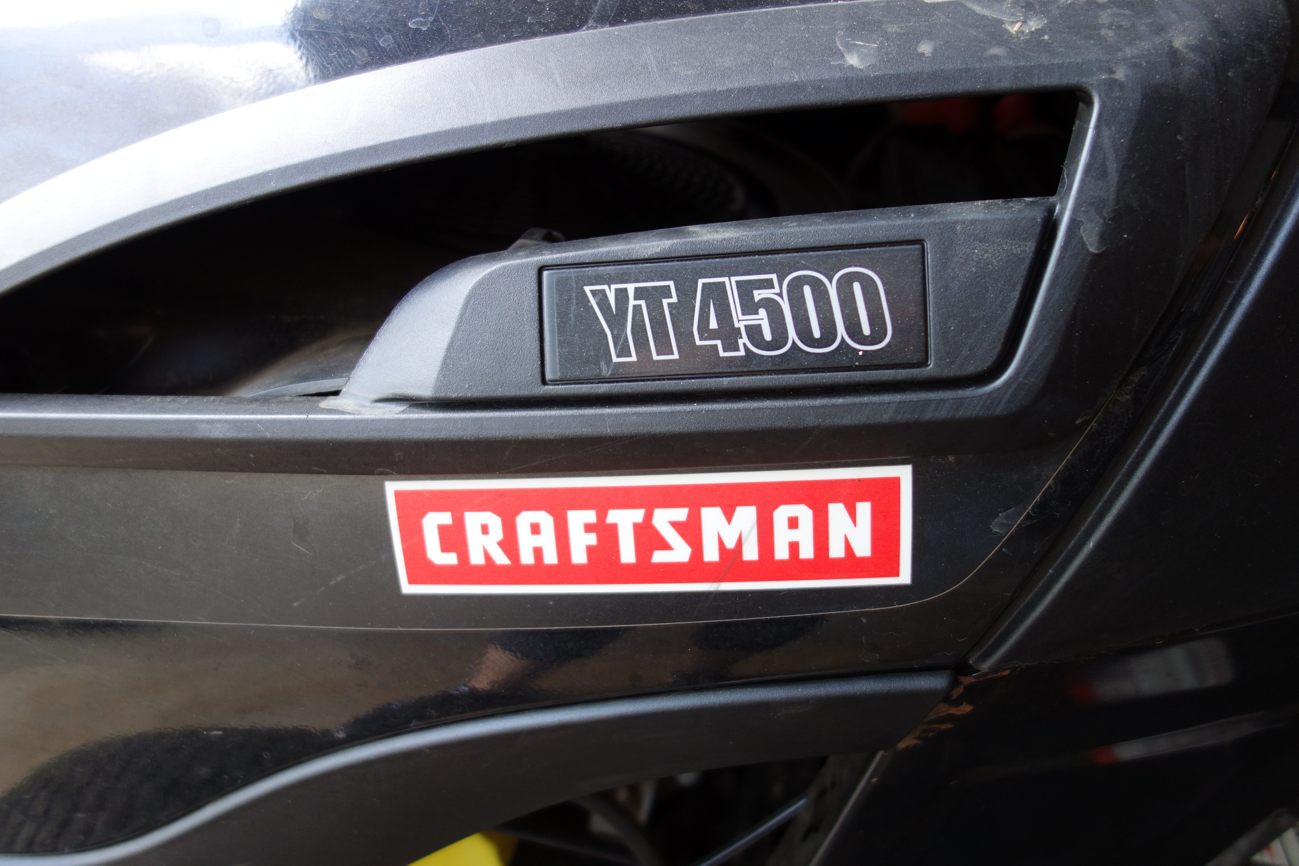 Craftsman YT4500 Riding Mower and Accessories