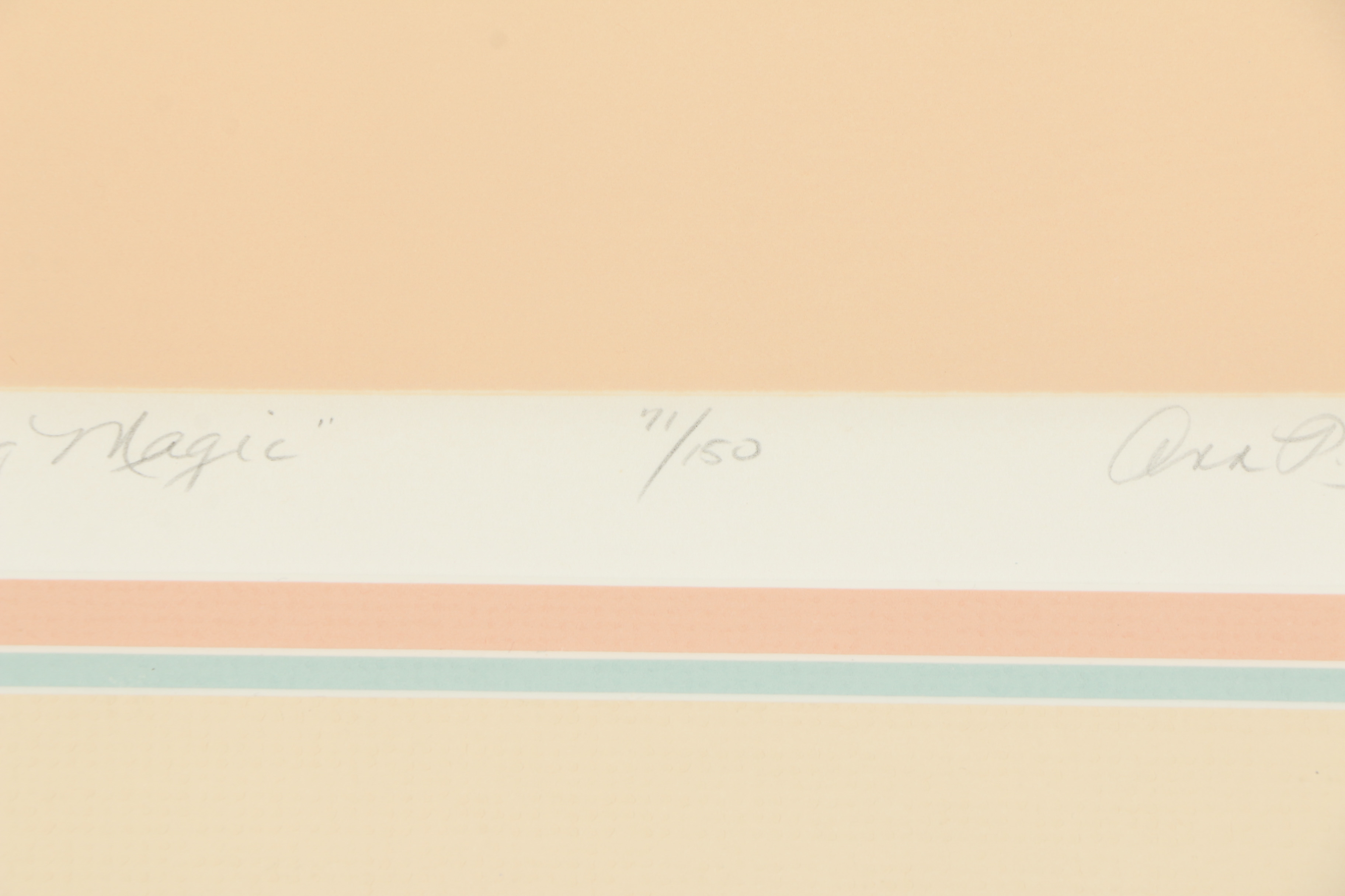 Ana Fagerson Relief Print "Misty Morning Magic"