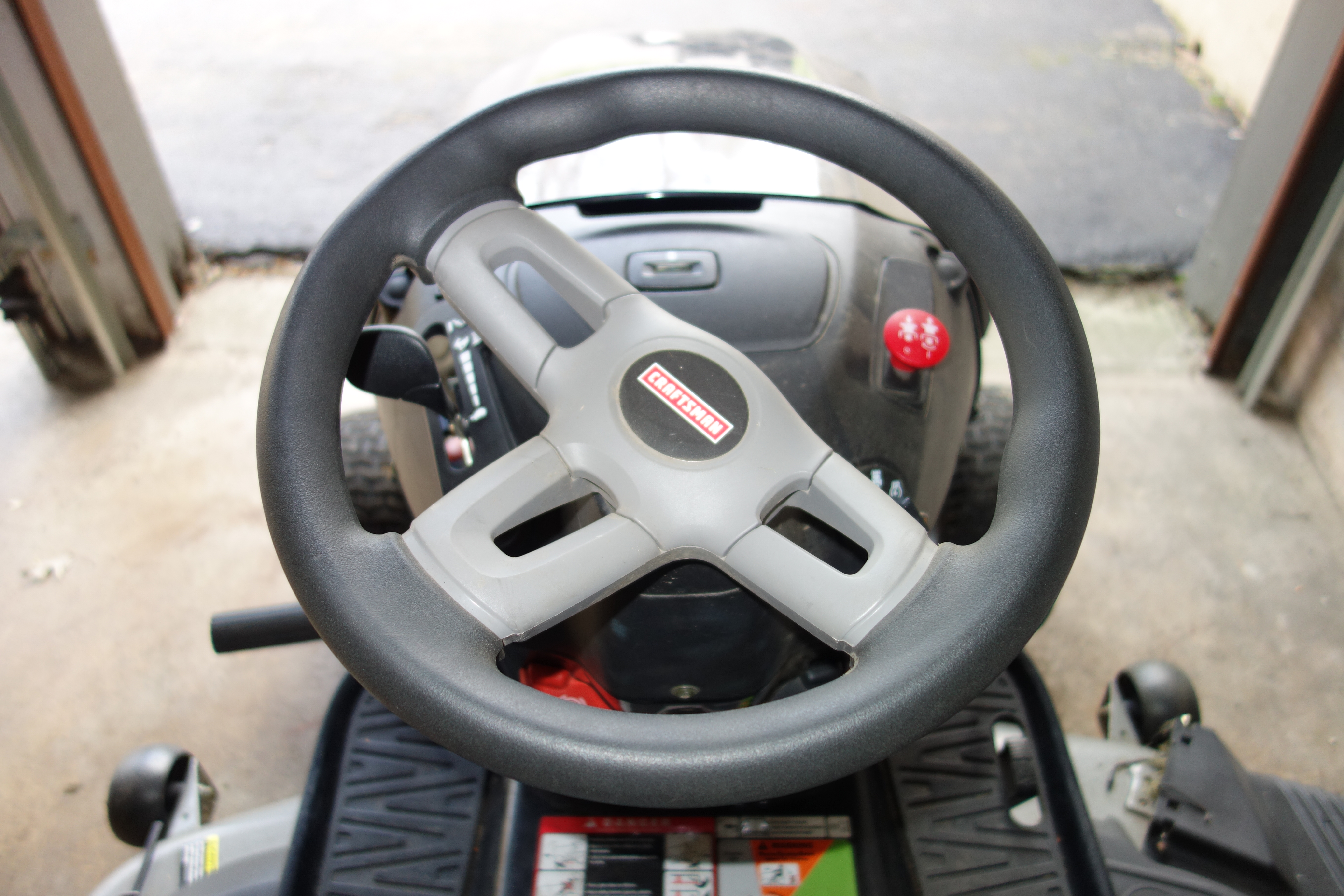 Craftsman YT4500 Riding Mower and Accessories