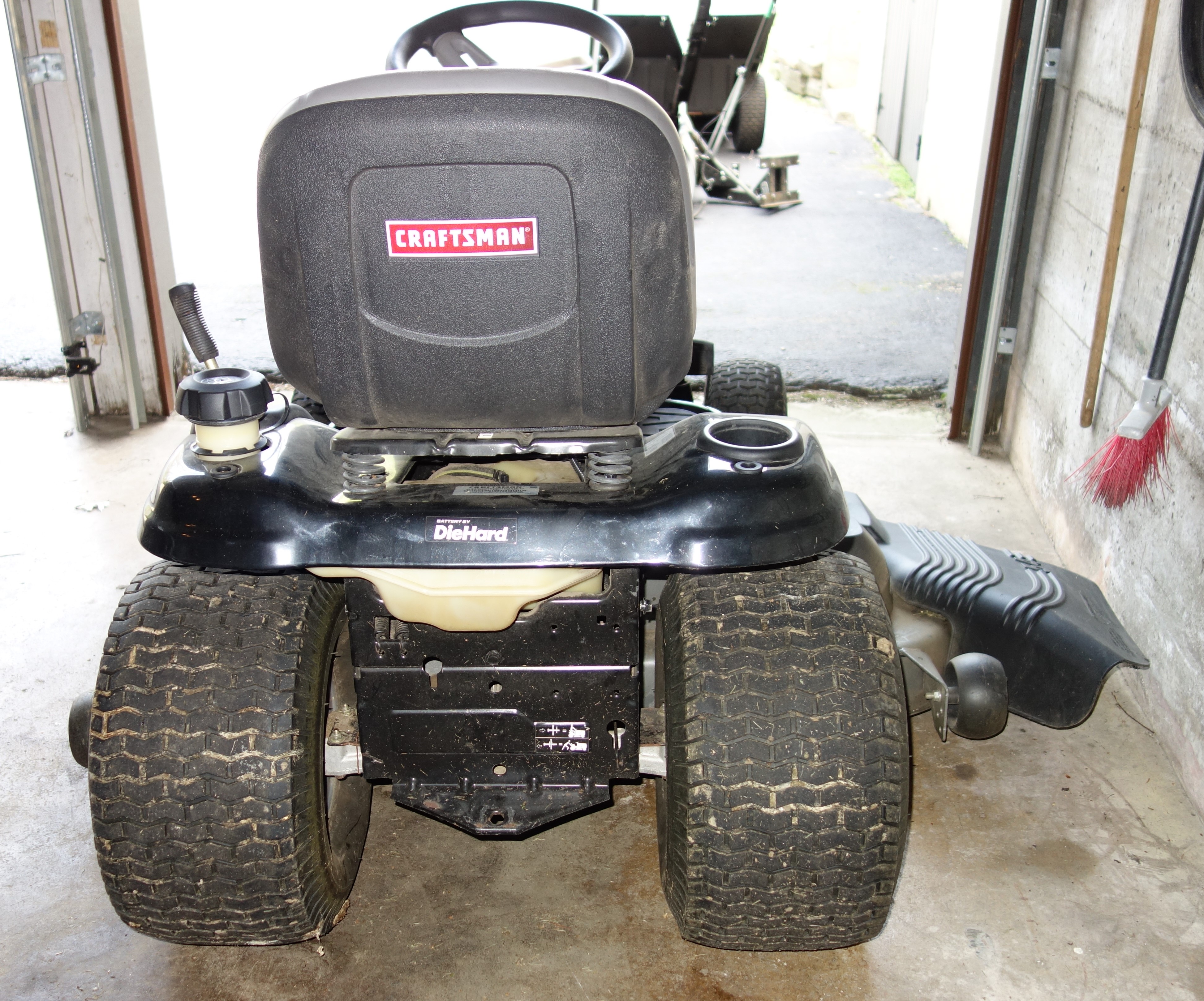 Craftsman YT4500 Riding Mower and Accessories