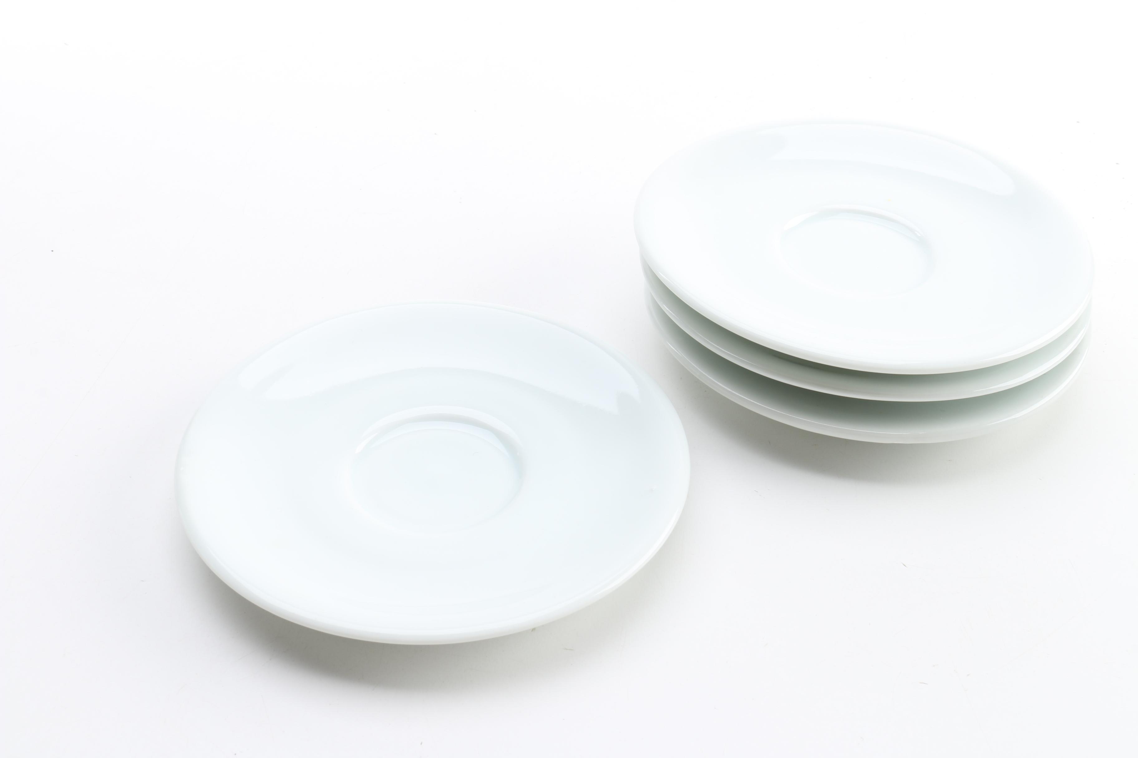 Vintage Italian Ceramic Espresso Cups and Saucers