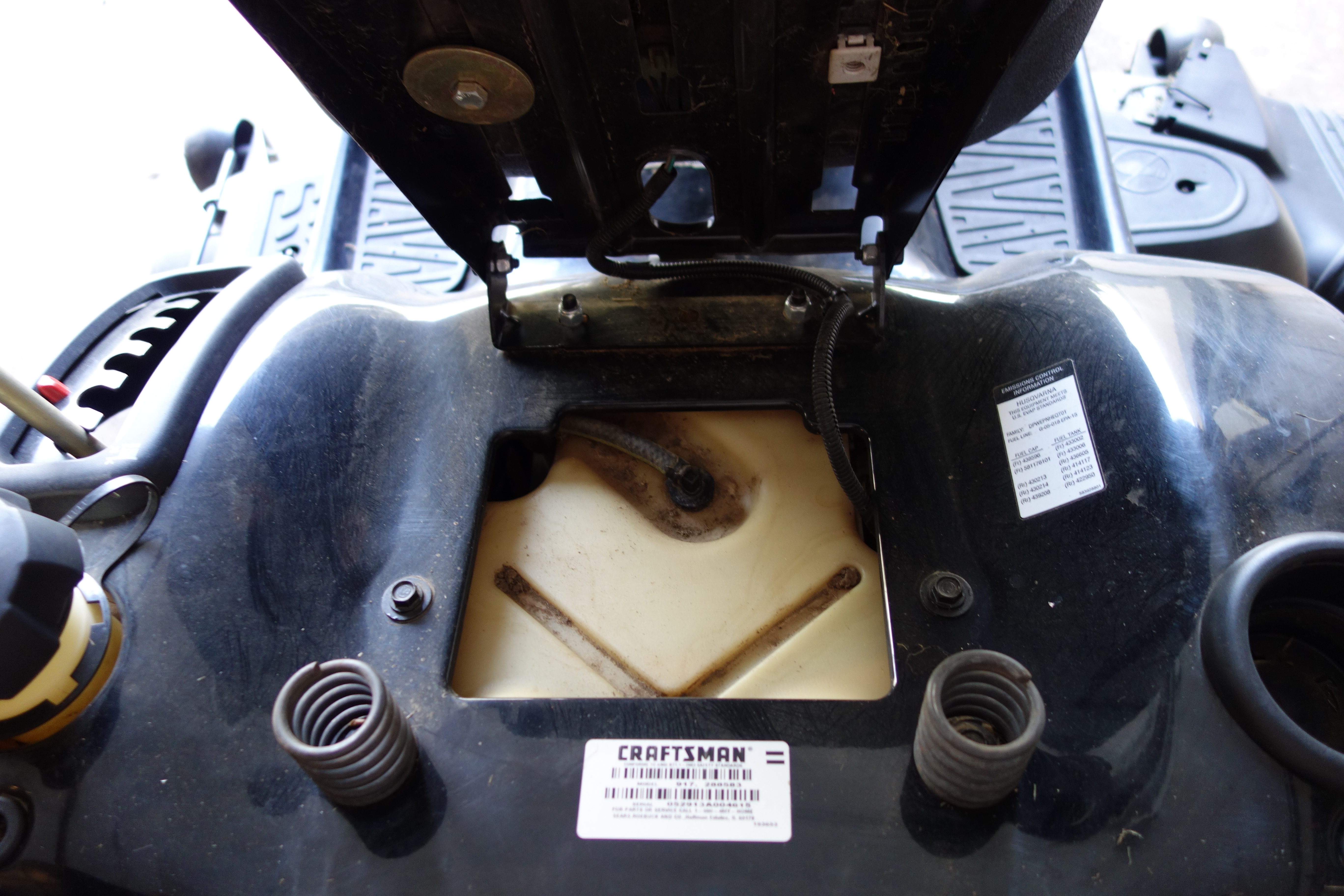 Craftsman YT4500 Riding Mower and Accessories