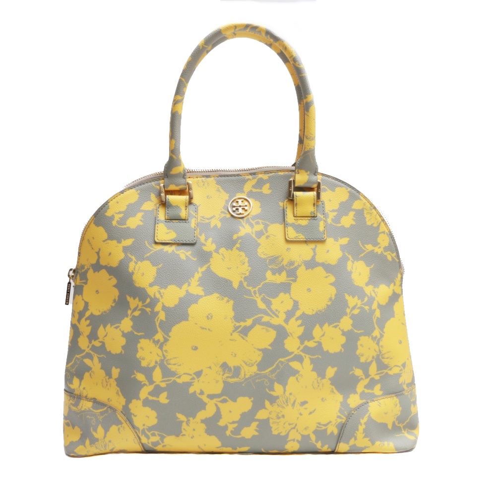 Tory Burch Robinson Canvas Dome Satchel