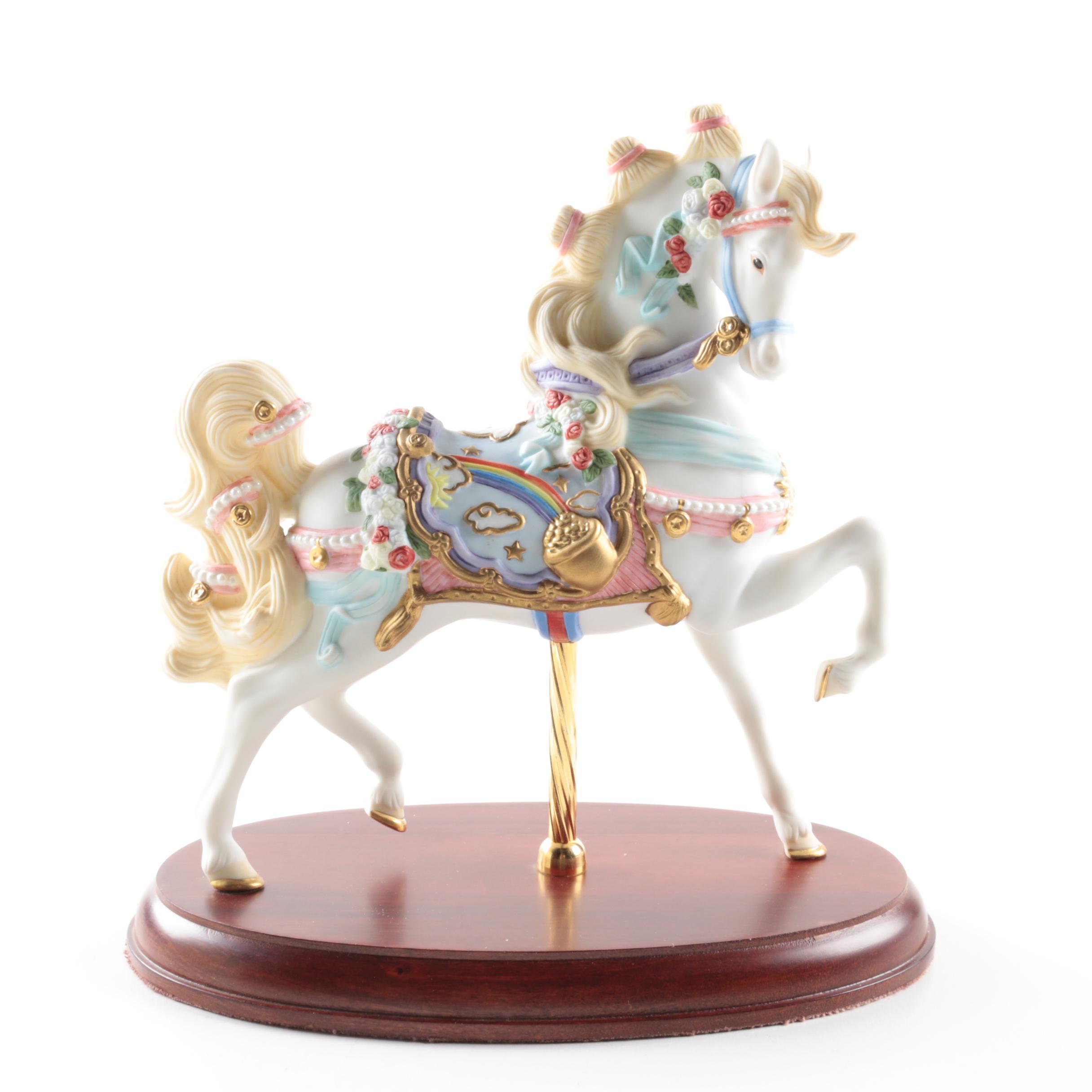 Lenox "The Rainbow Carousel Horse" Figurine