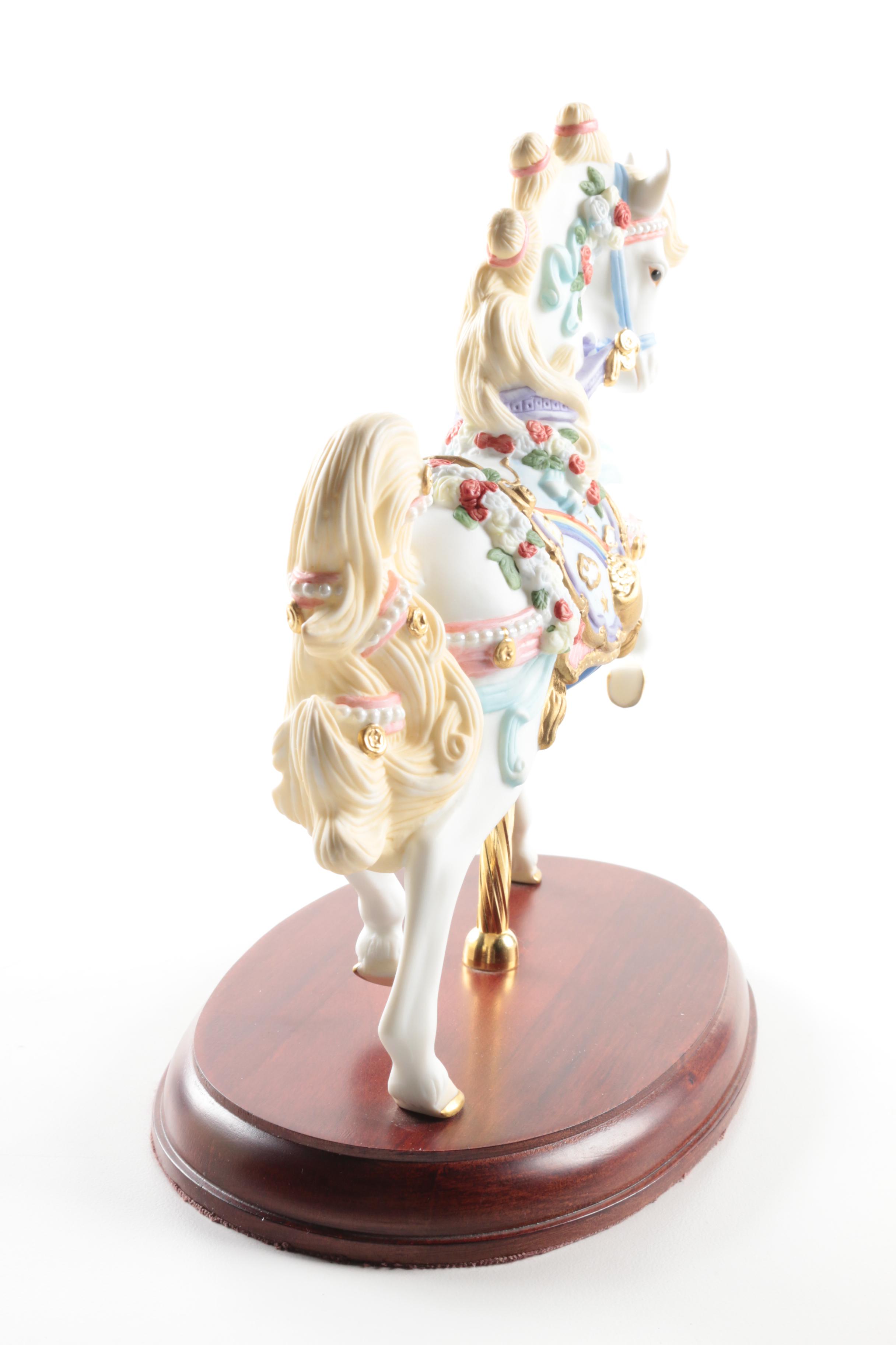 Lenox "The Rainbow Carousel Horse" Figurine