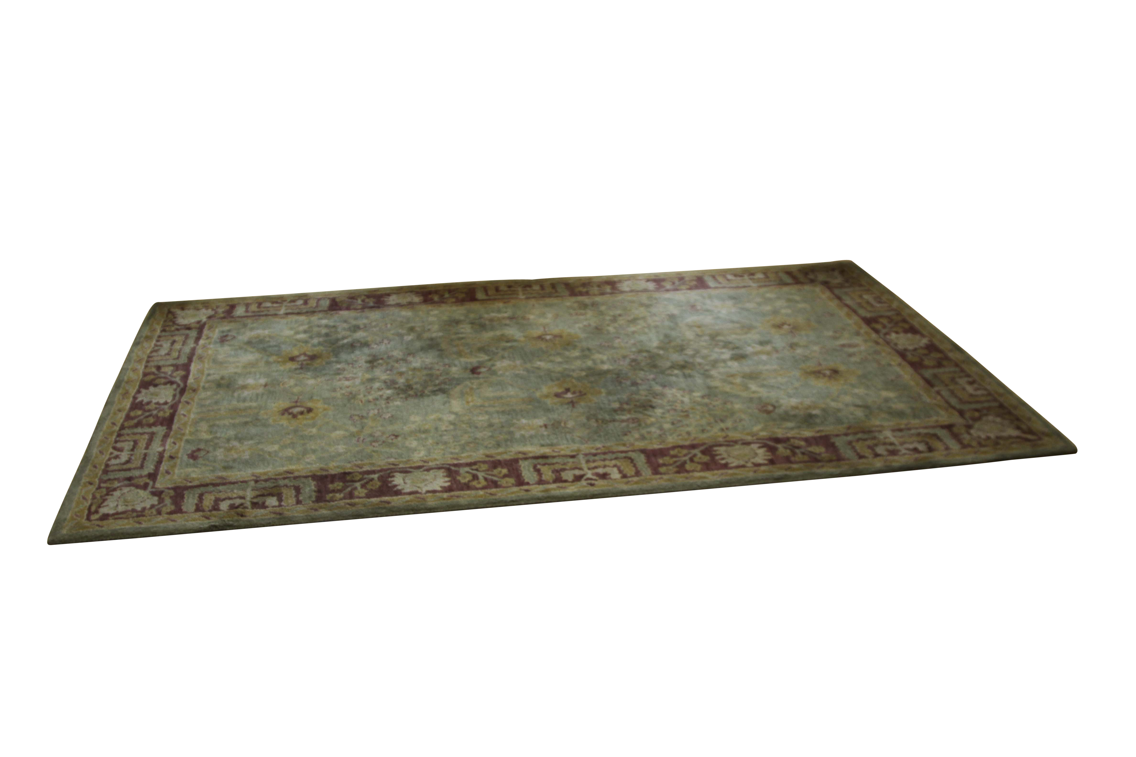 A Hand Tufted Pottery Barn Area Rug