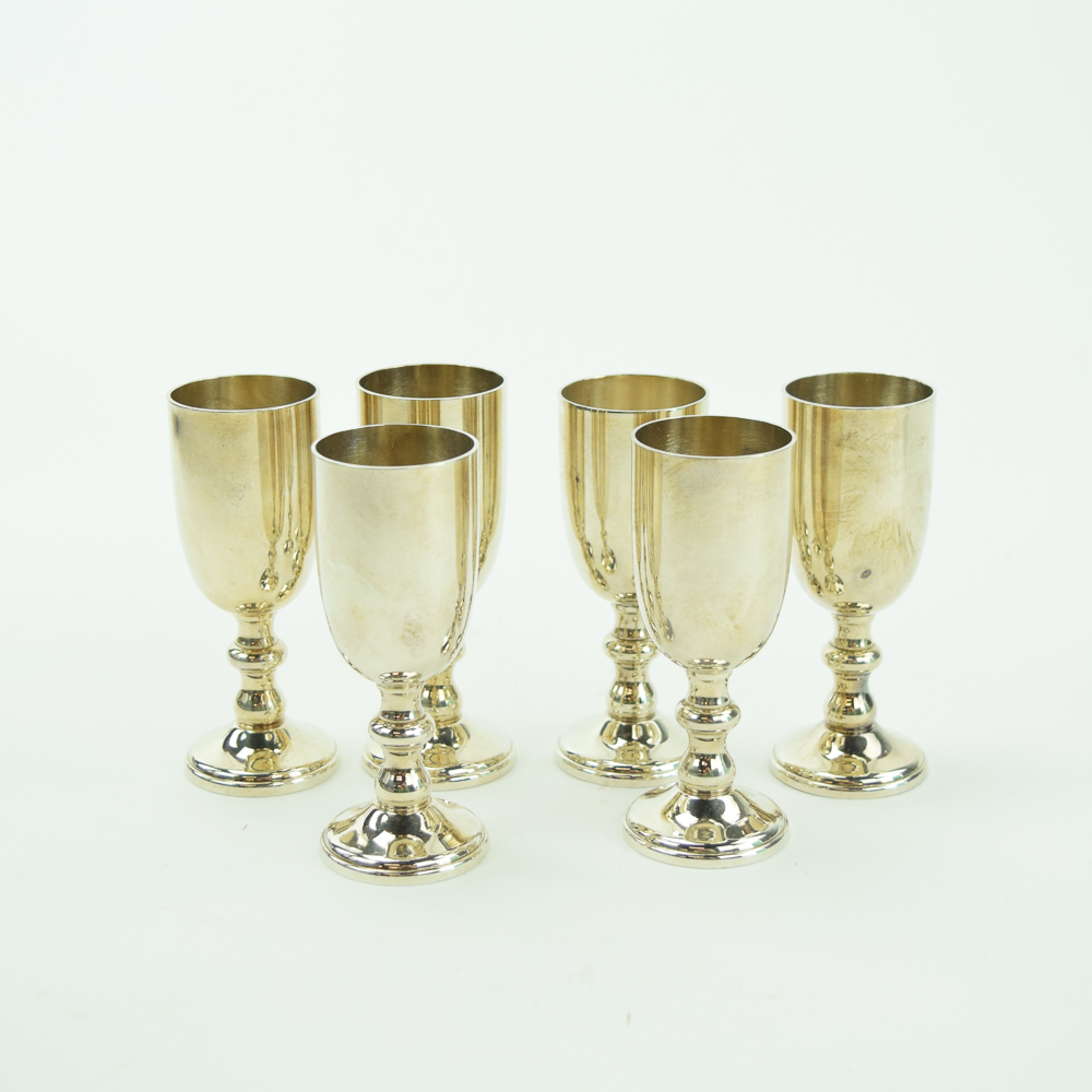 W & S Blackinton Co. Silver Plate Goblet Set