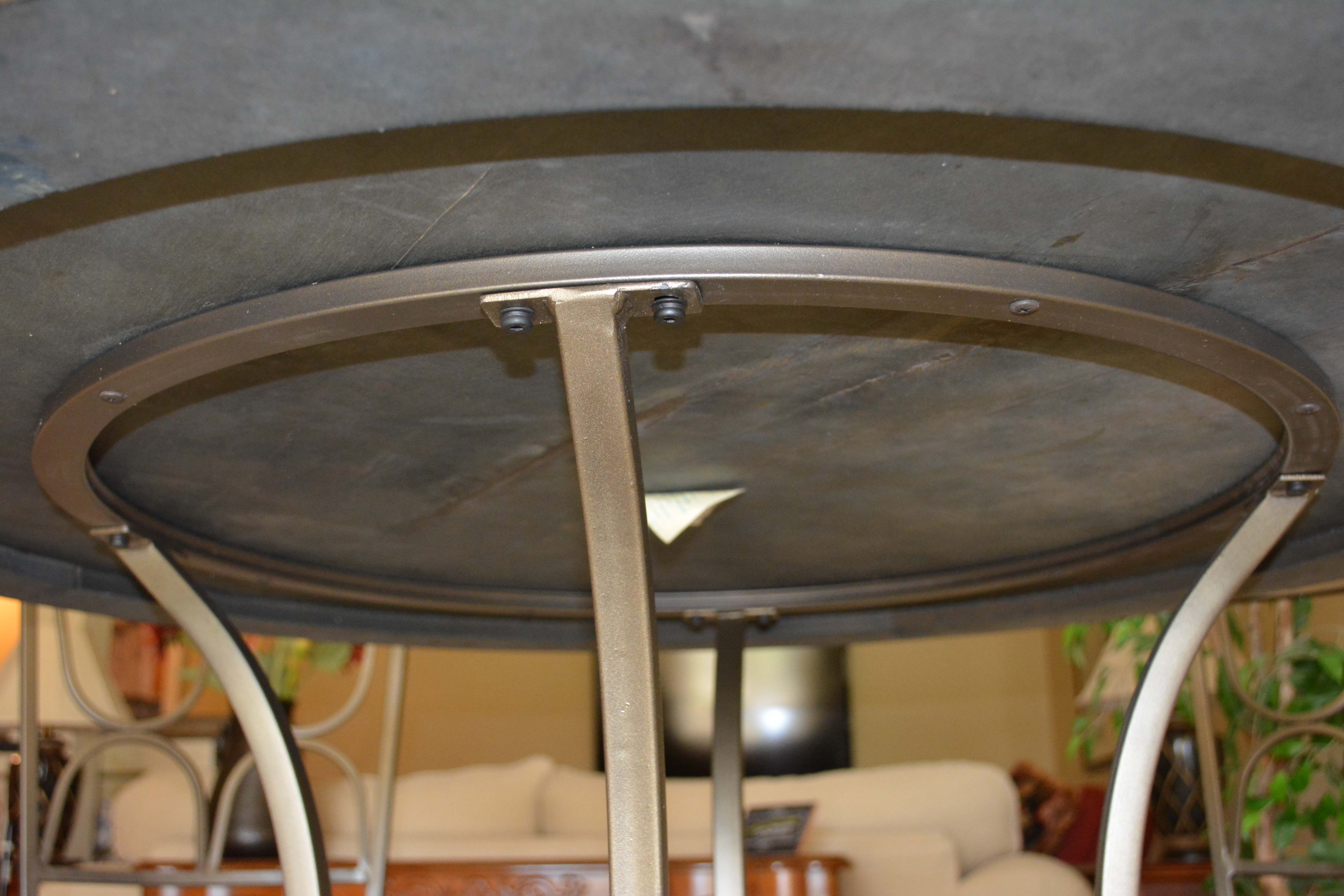 Contemporary Cafe Style Table with Swivel Stools by Powell