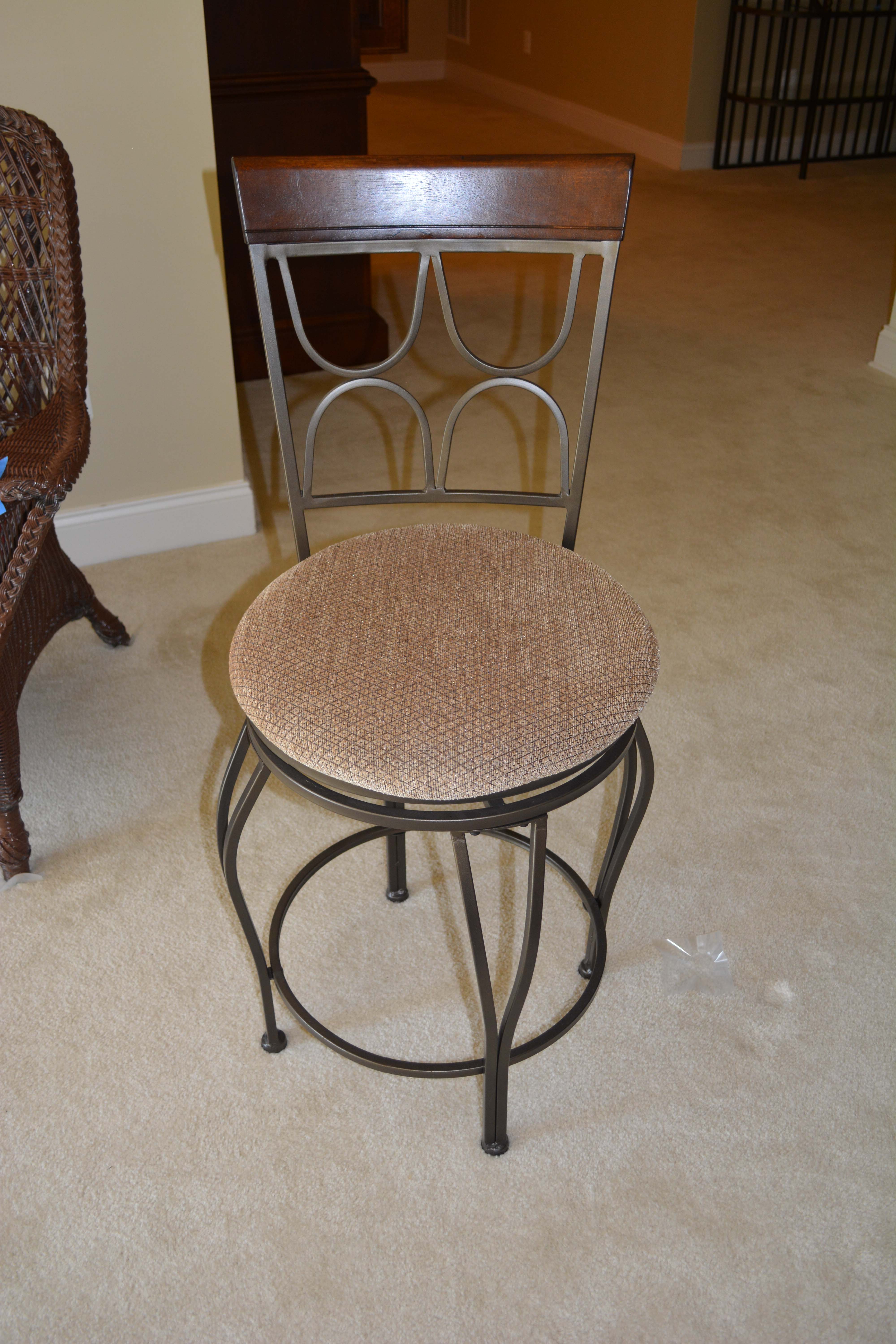 Contemporary Cafe Style Table with Swivel Stools by Powell