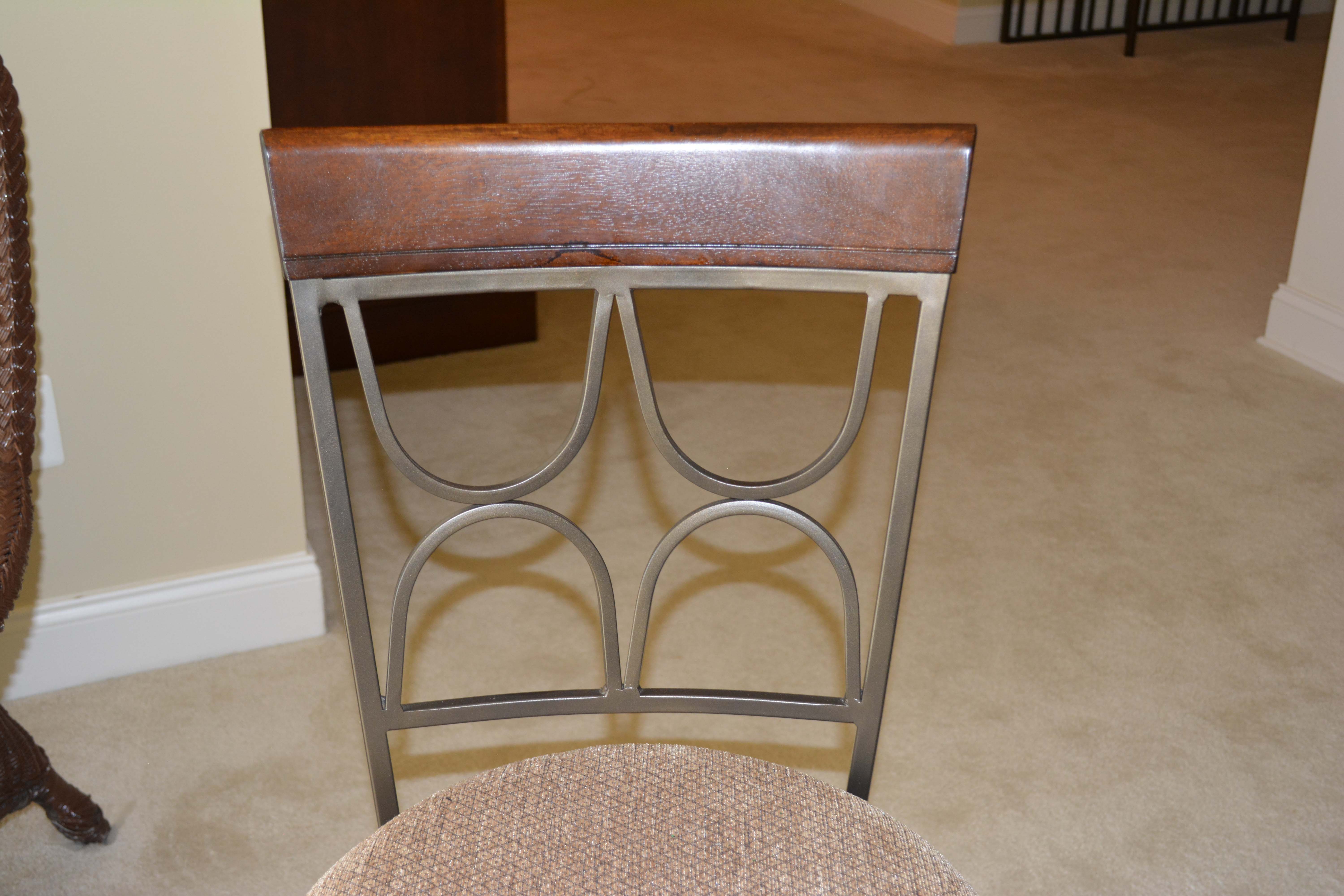 Contemporary Cafe Style Table with Swivel Stools by Powell