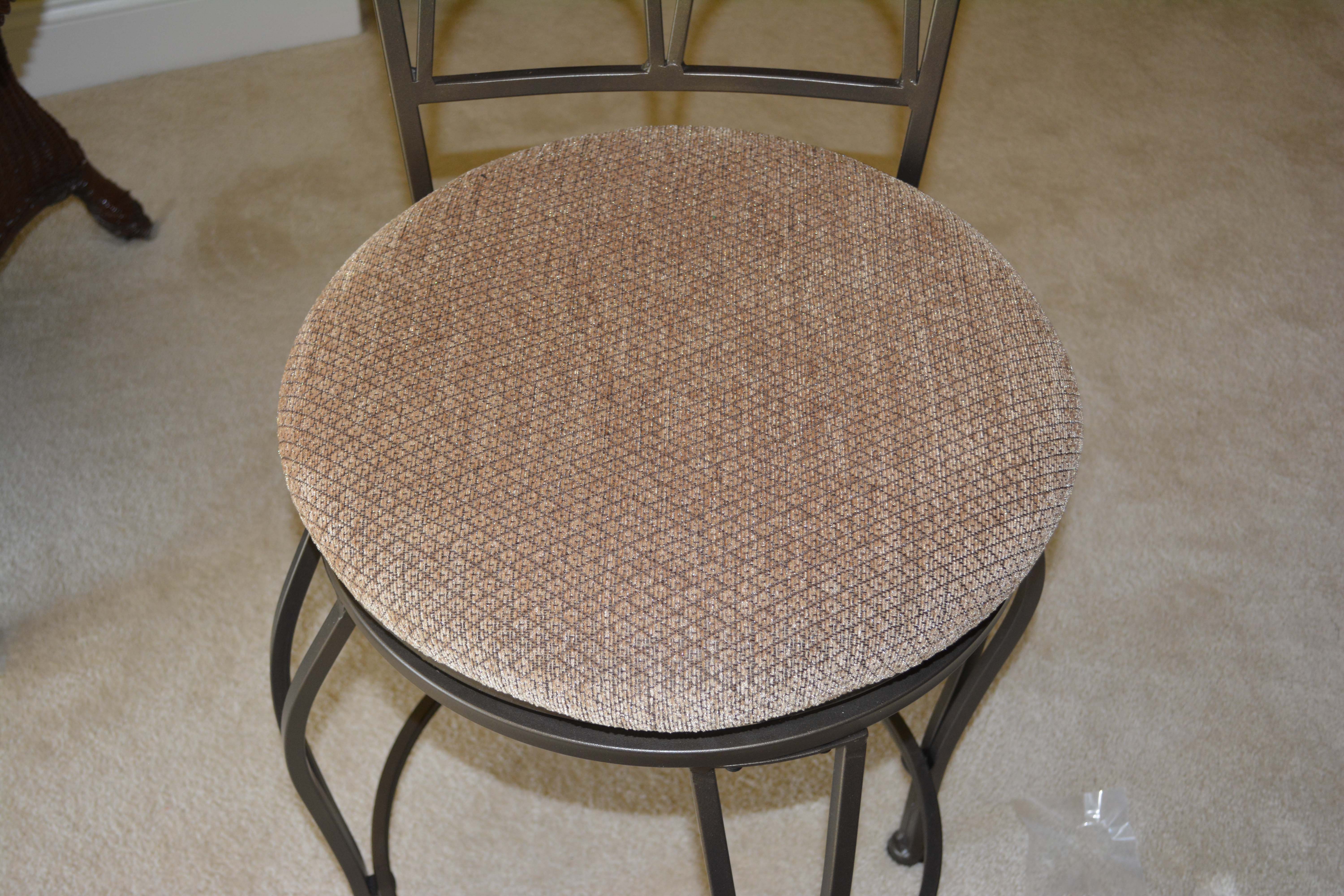 Contemporary Cafe Style Table with Swivel Stools by Powell