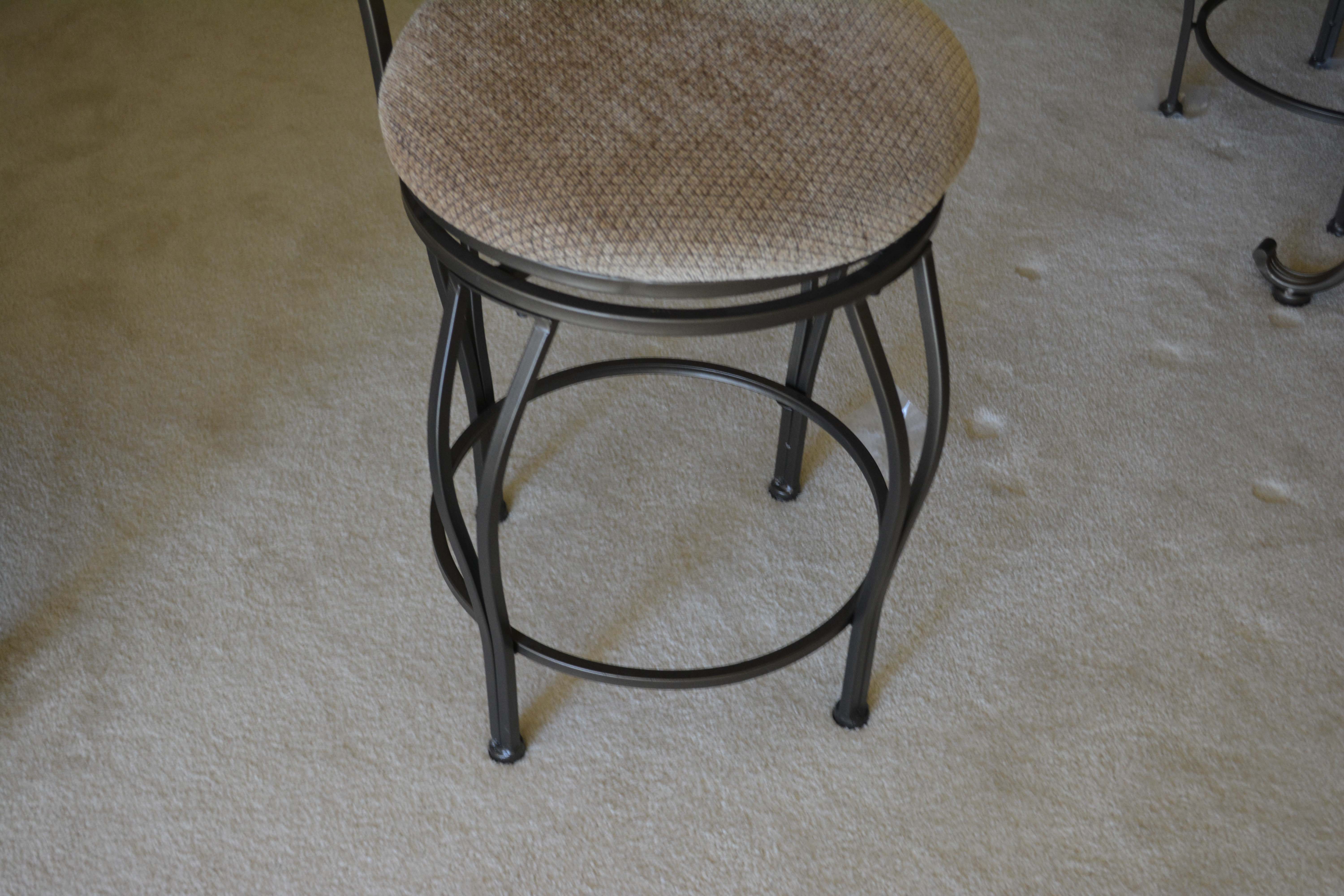 Contemporary Cafe Style Table with Swivel Stools by Powell