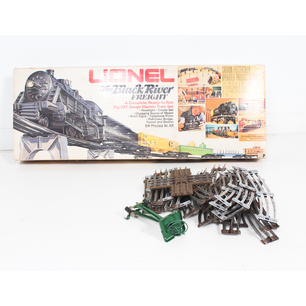 Lionel "The Black River Freight" Electric Train Set