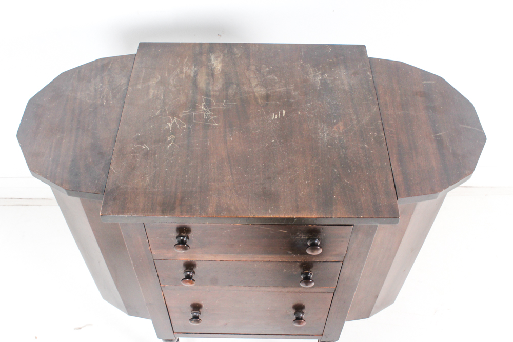 Vintage Martha Washington Sewing Cabinet